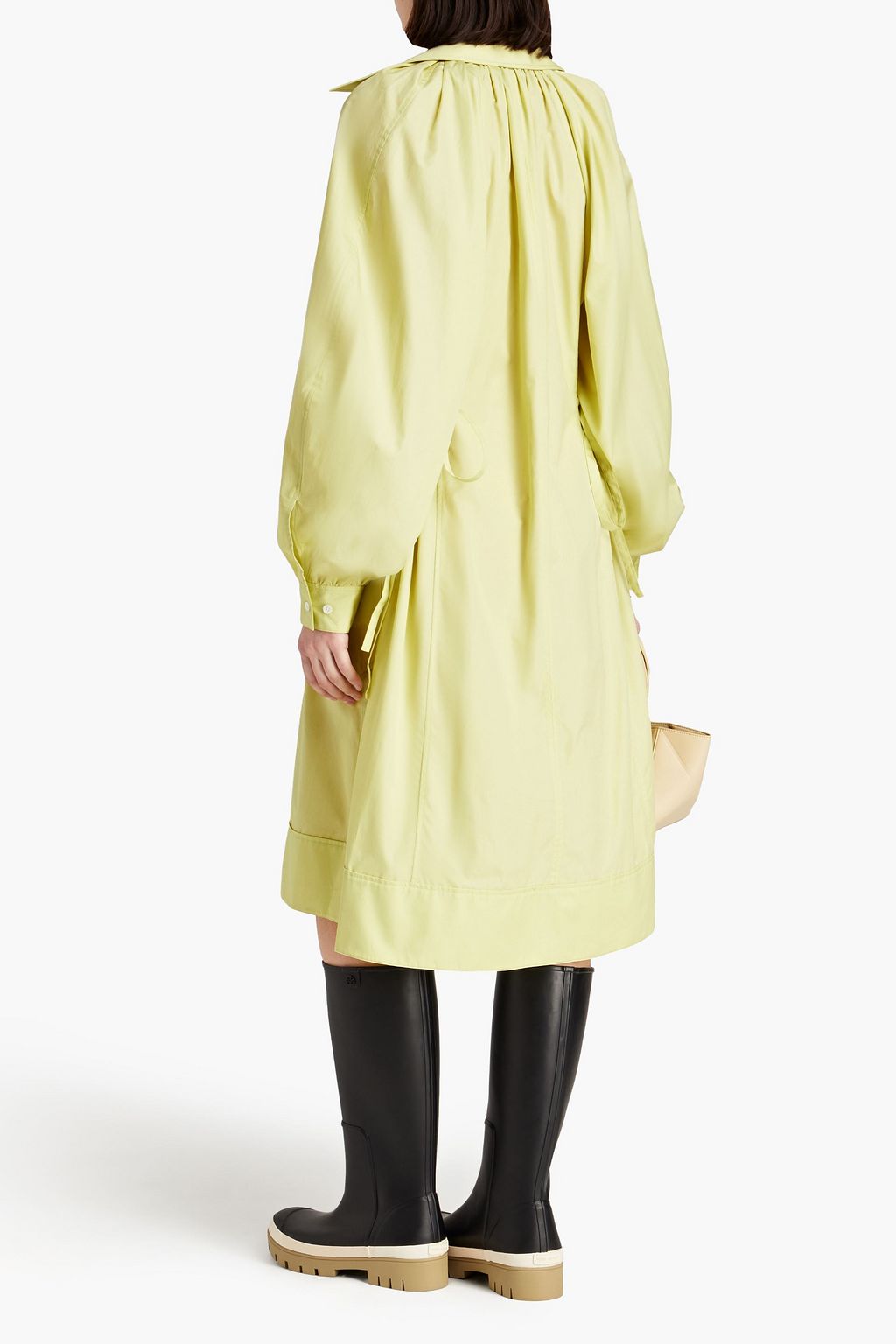 3.1 PHILLIP LIM 코튼 포플린 미디 셔츠 드레스