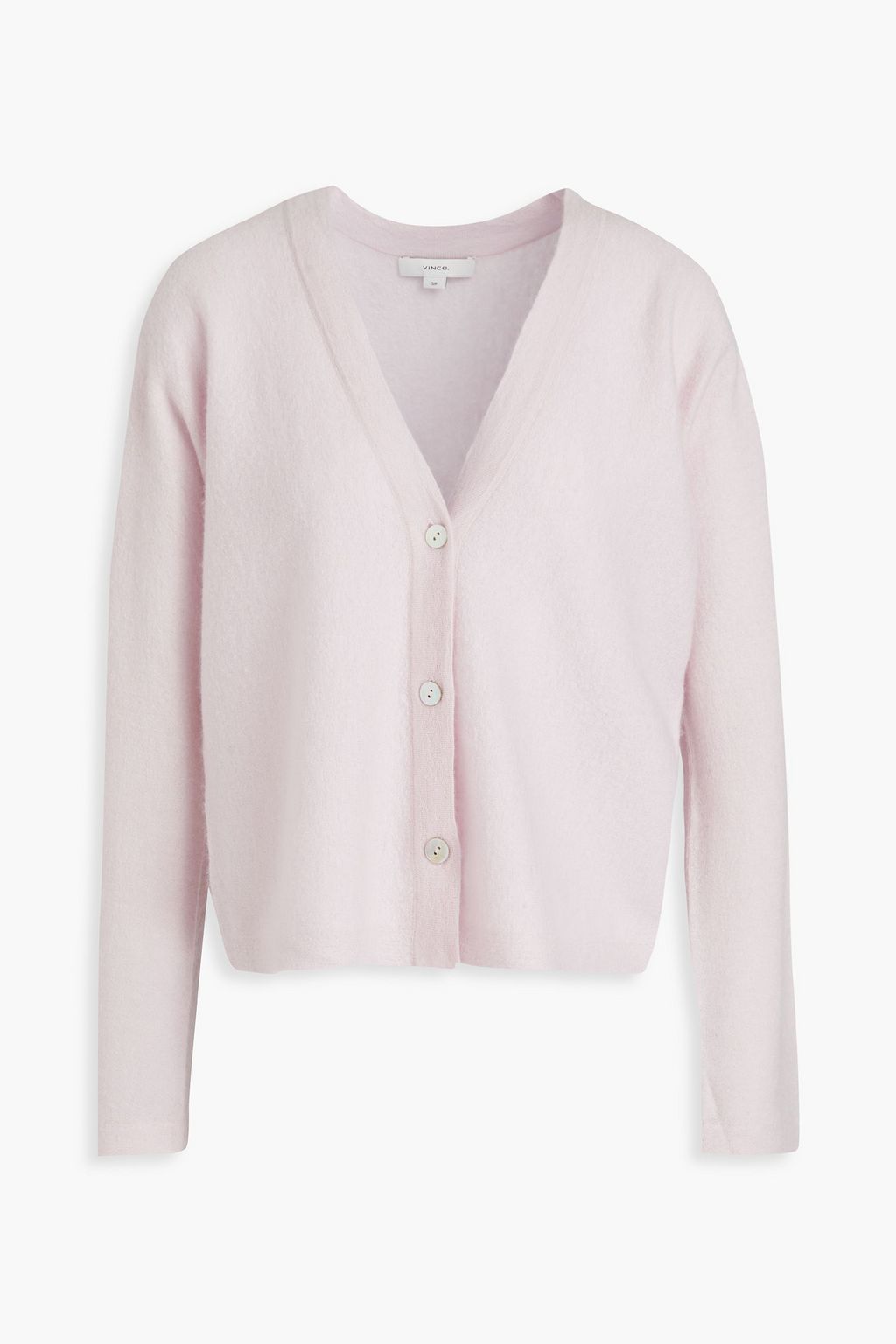 VINCE. Brushed cashmere cardigan THE OUTNET
