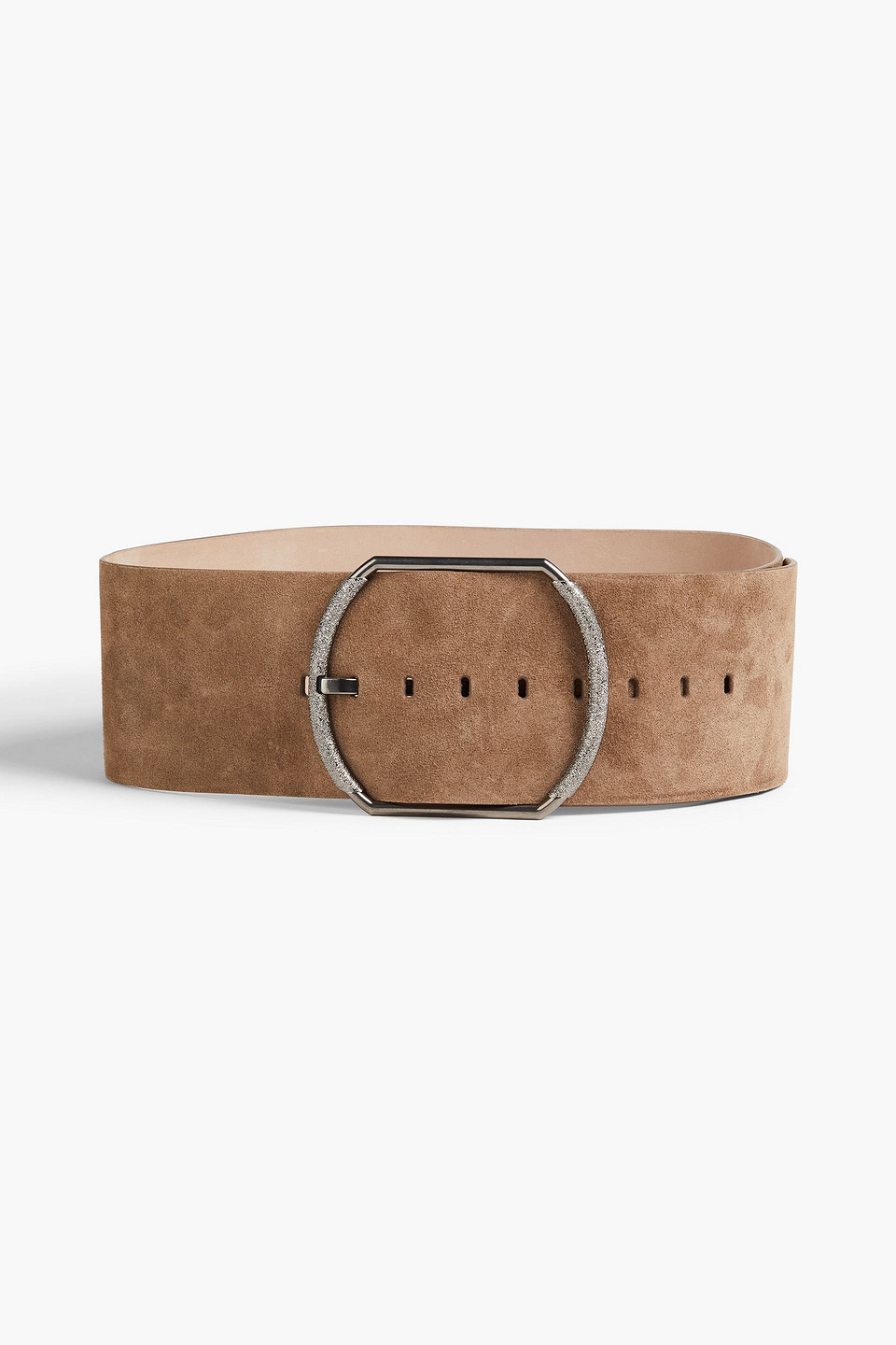 Brunello Cucinelli - Nubuck belt - Neutral - M