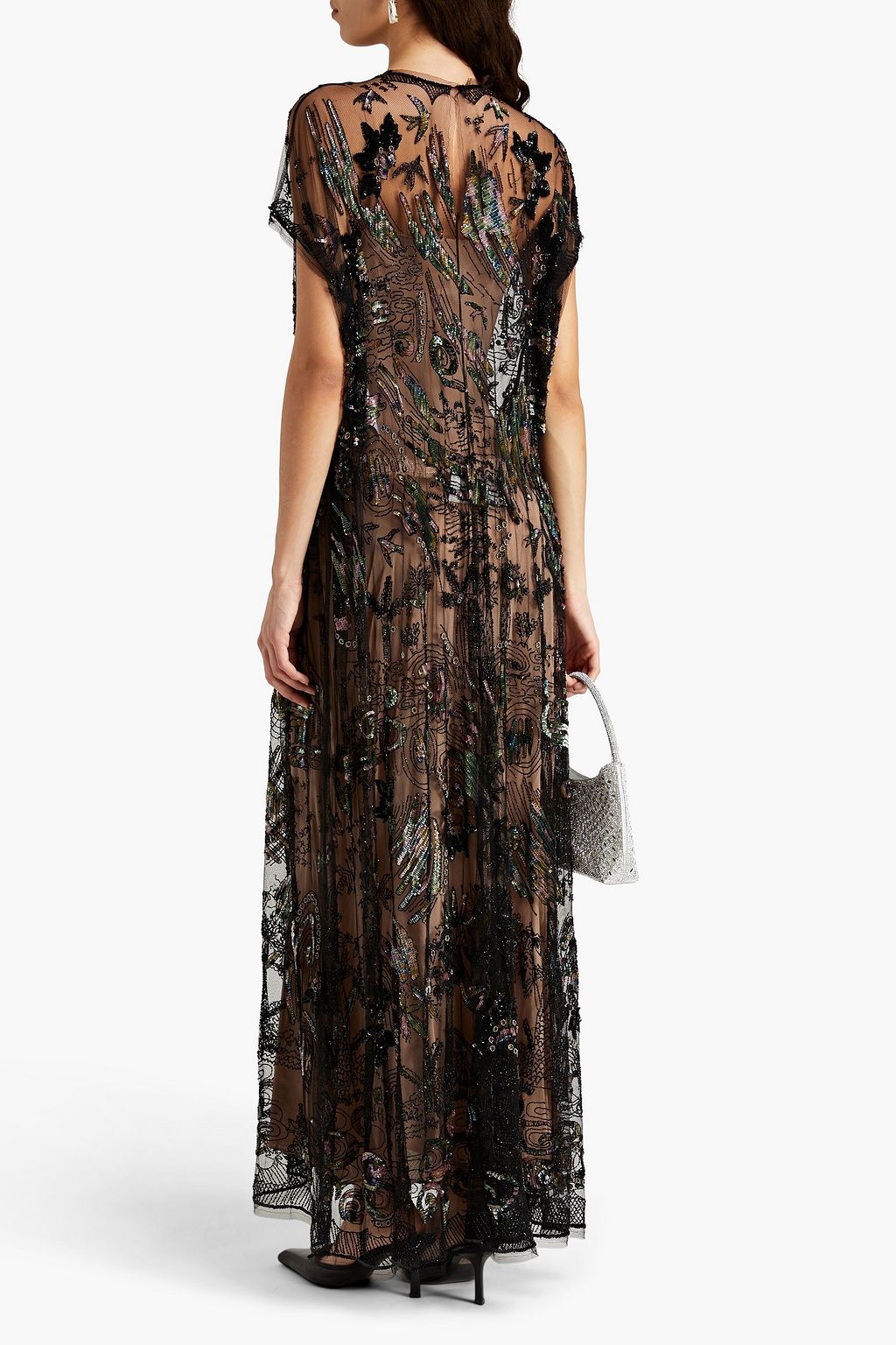 VALENTINO GARAVANI Embellished tulle gown