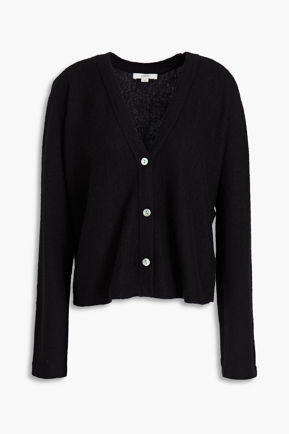 Vince. - Brushed cashmere cardigan - Black - XS