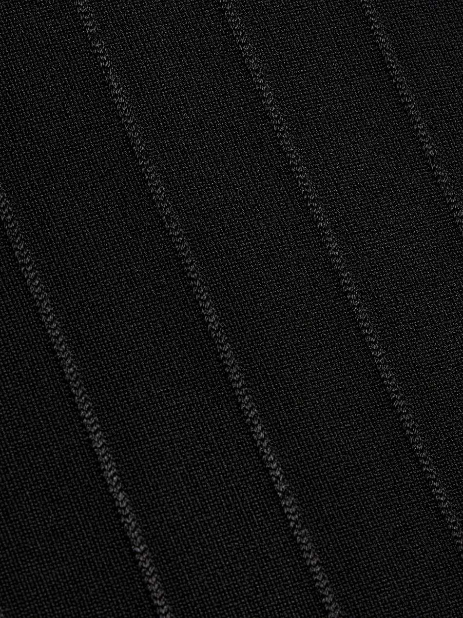 electra stretch-knit midi dress