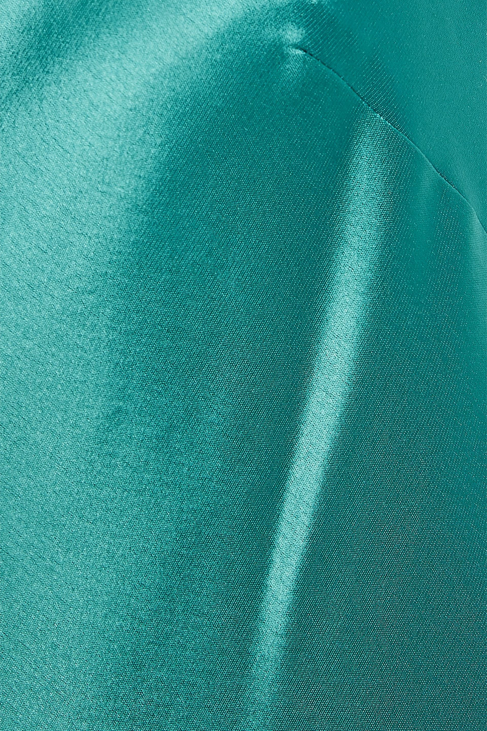 Galvan Chain Liquid Slip Tank Dress In Turquoise