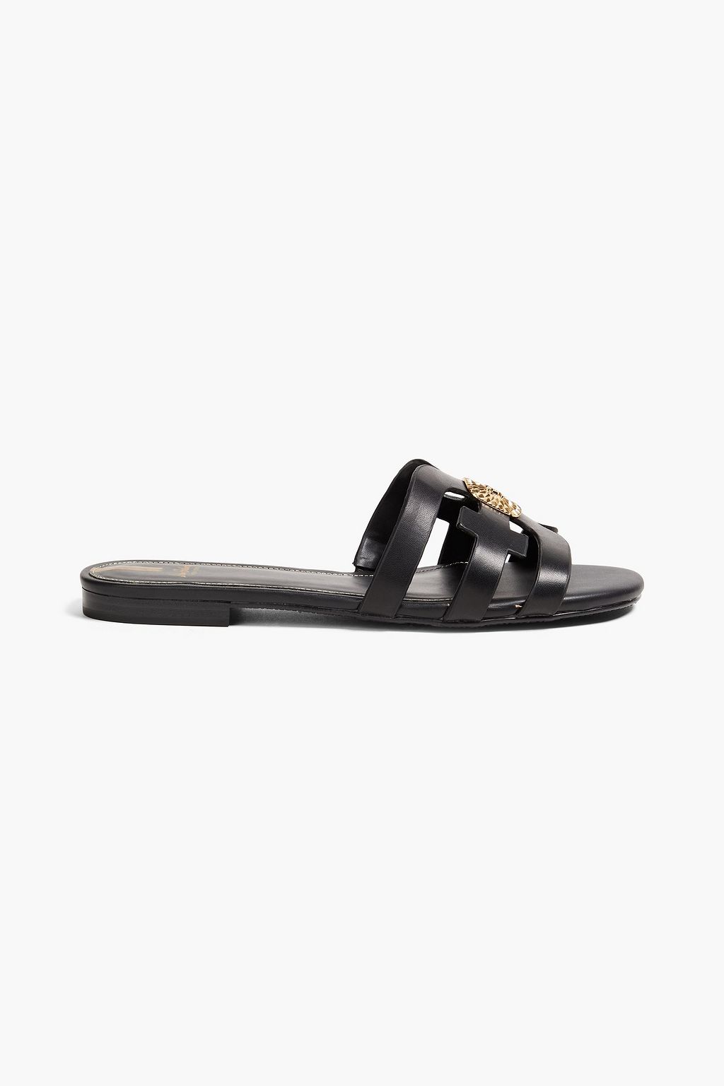 SAM EDELMAN Bay embellished leather sandals | THE OUTNET