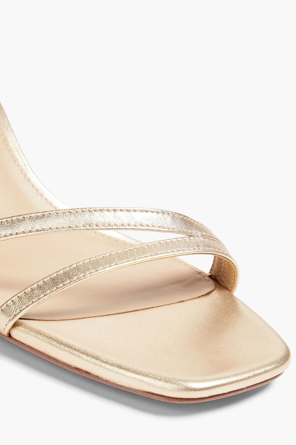 SAM EDELMAN Peonie metallic leather sandals