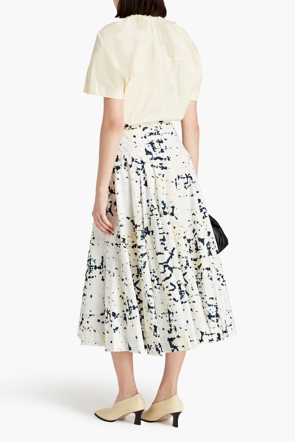 3.1 PHILLIP LIM Printed cotton-poplin midi shirt