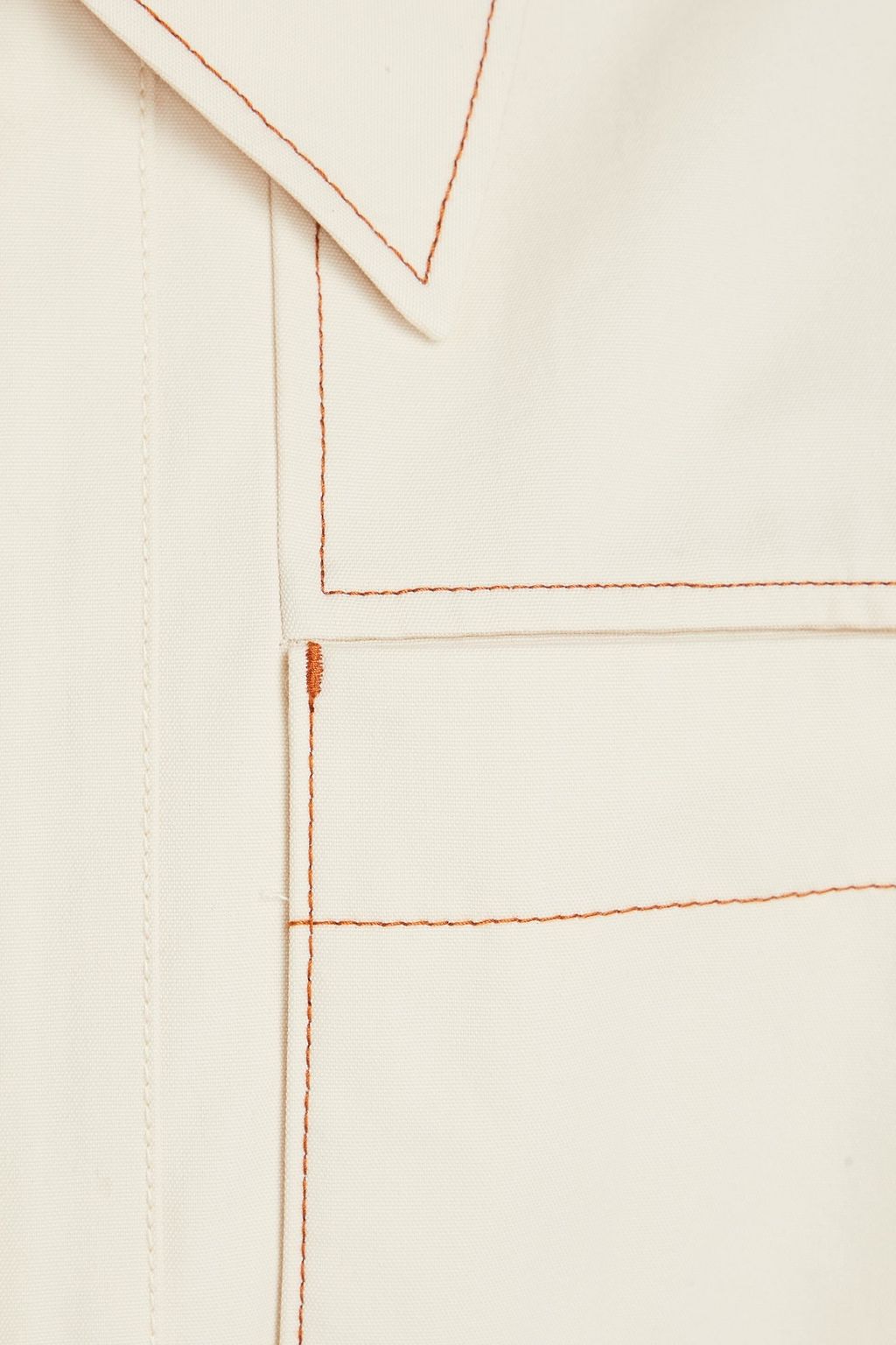 3.1 PHILLIP LIM 립스탑 패널 코튼 캔버스 재킷