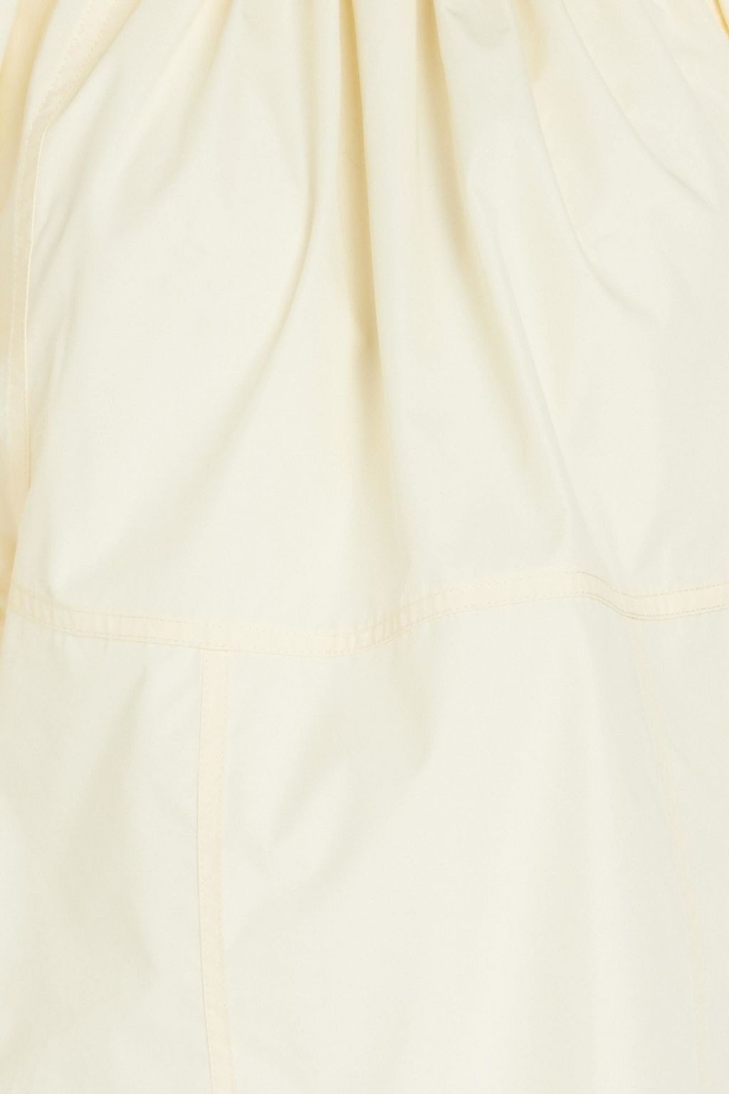 3.1 PHILLIP LIM Gathered cotton-blend poplin top