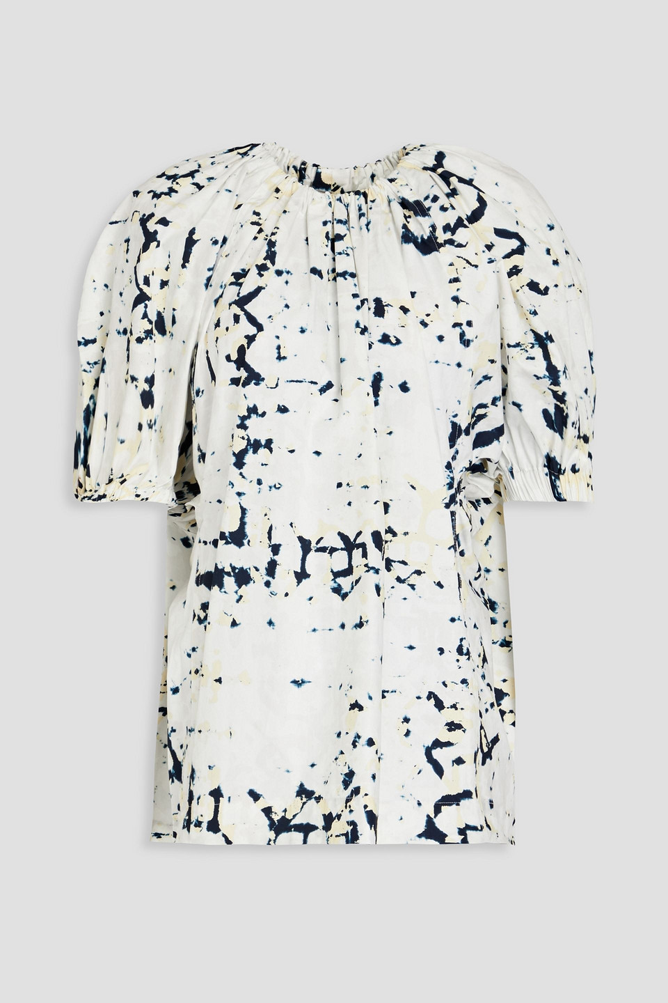 3.1 Phillip Lim / フィリップ リム Kaleidoscope Printed Cotton-poplin Blouse In White