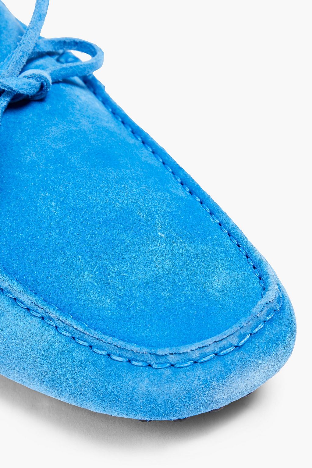 TOD'S حذاء قيادة من الجلد السويدي