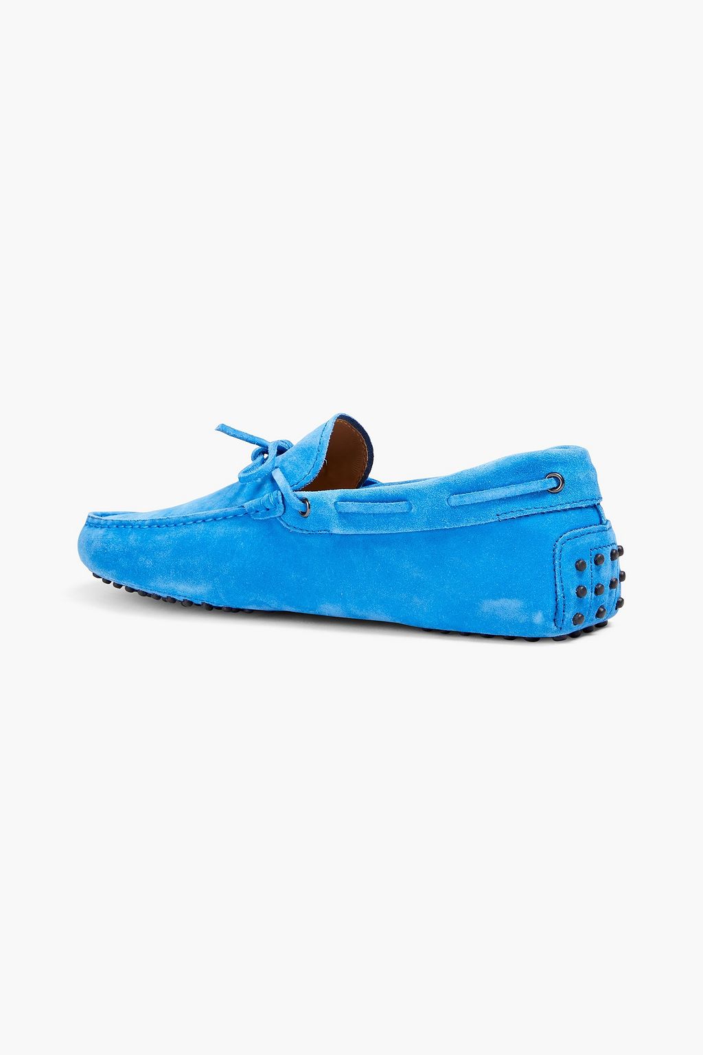 TOD'S حذاء قيادة من الجلد السويدي