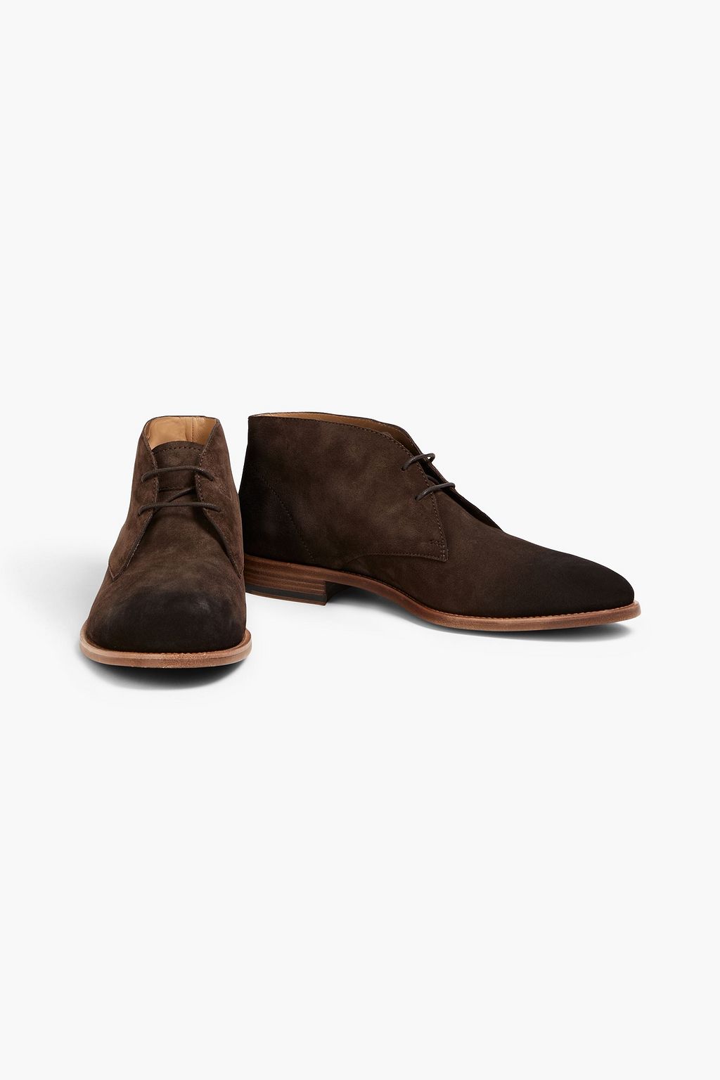 TOD'S بوت صحراوي مصنوع من جلد السويد
