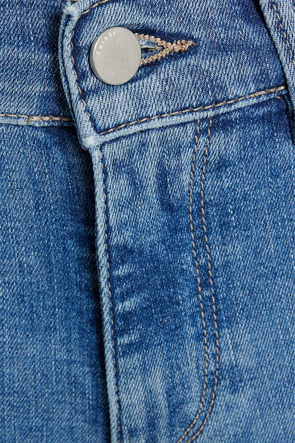 DL1961 Mara cropped mid-rise slim-leg jeans
