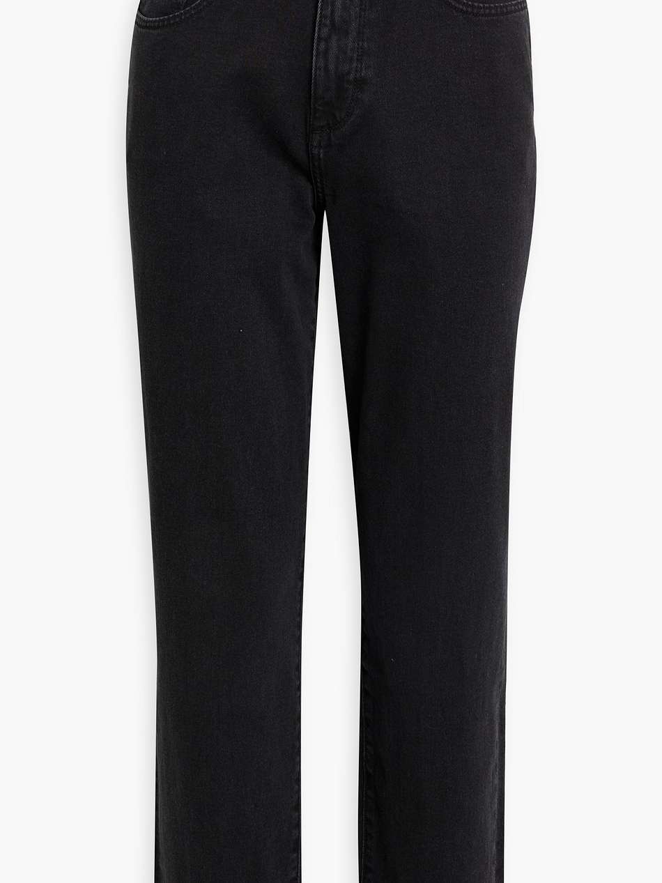 sydney cropped high-rise tapered jeans