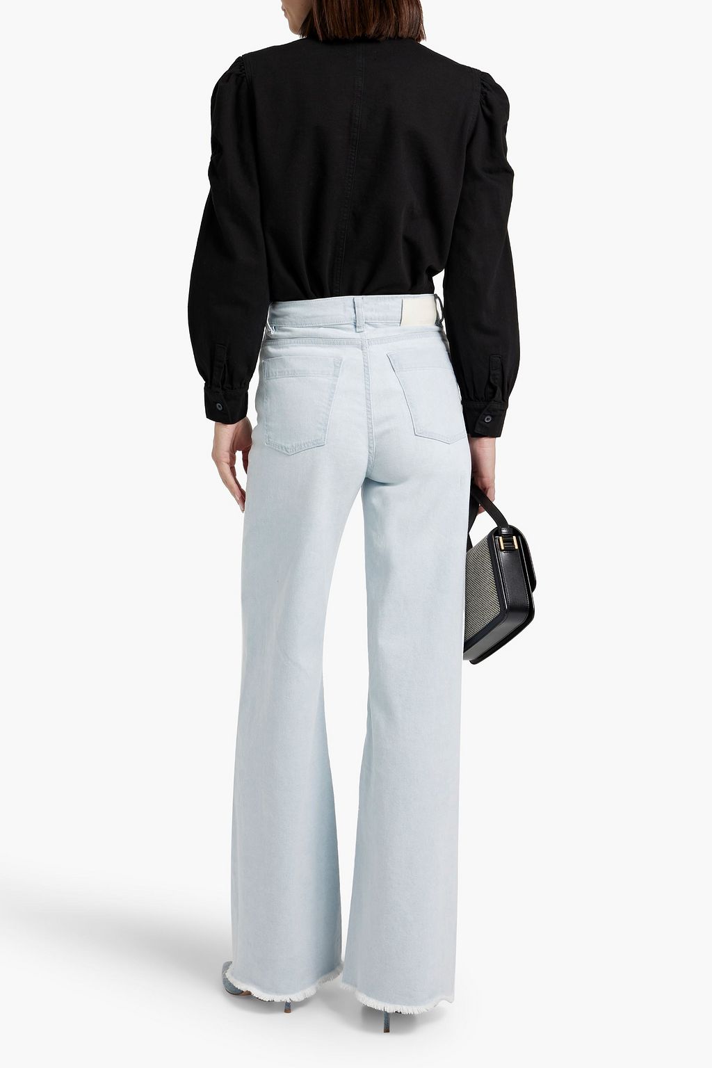 DL1961 Hepburn high-rise wide-leg jeans