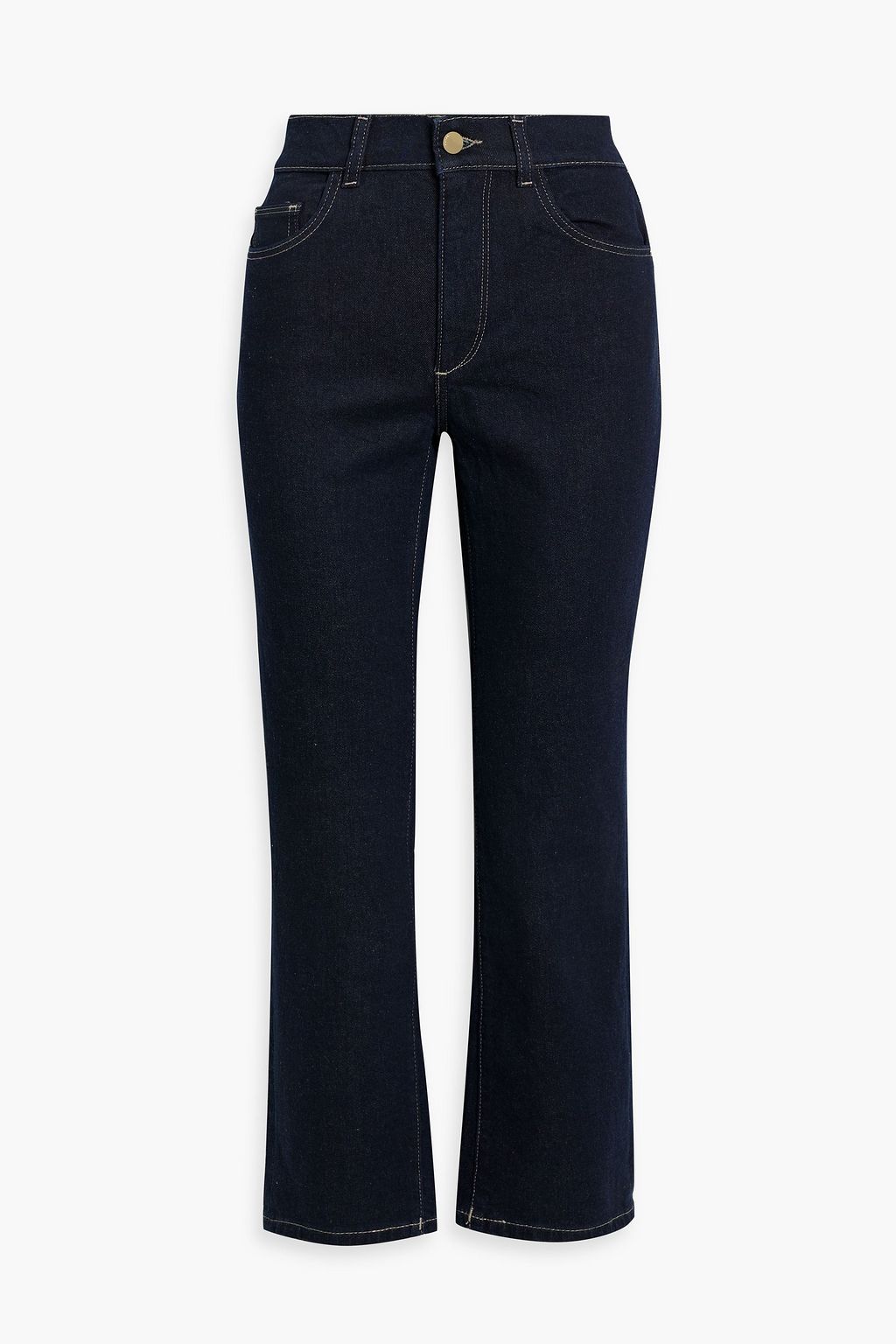 DL1961 Patti cropped high-rise straight-leg jeans | THE OUTNET