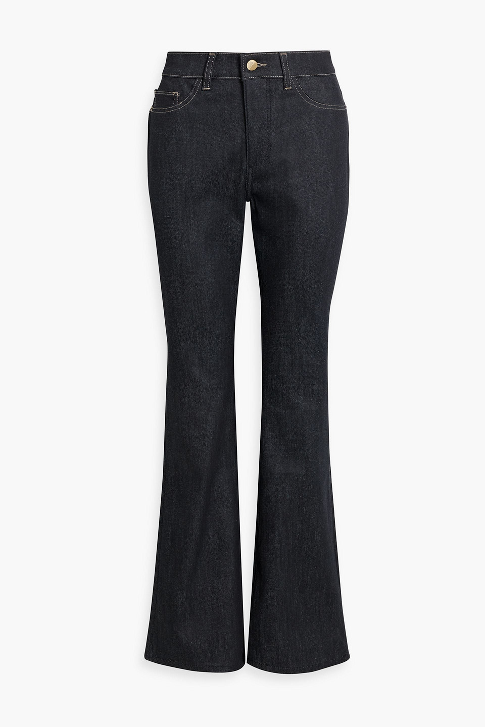 Bridge high-rise bootcut jeans