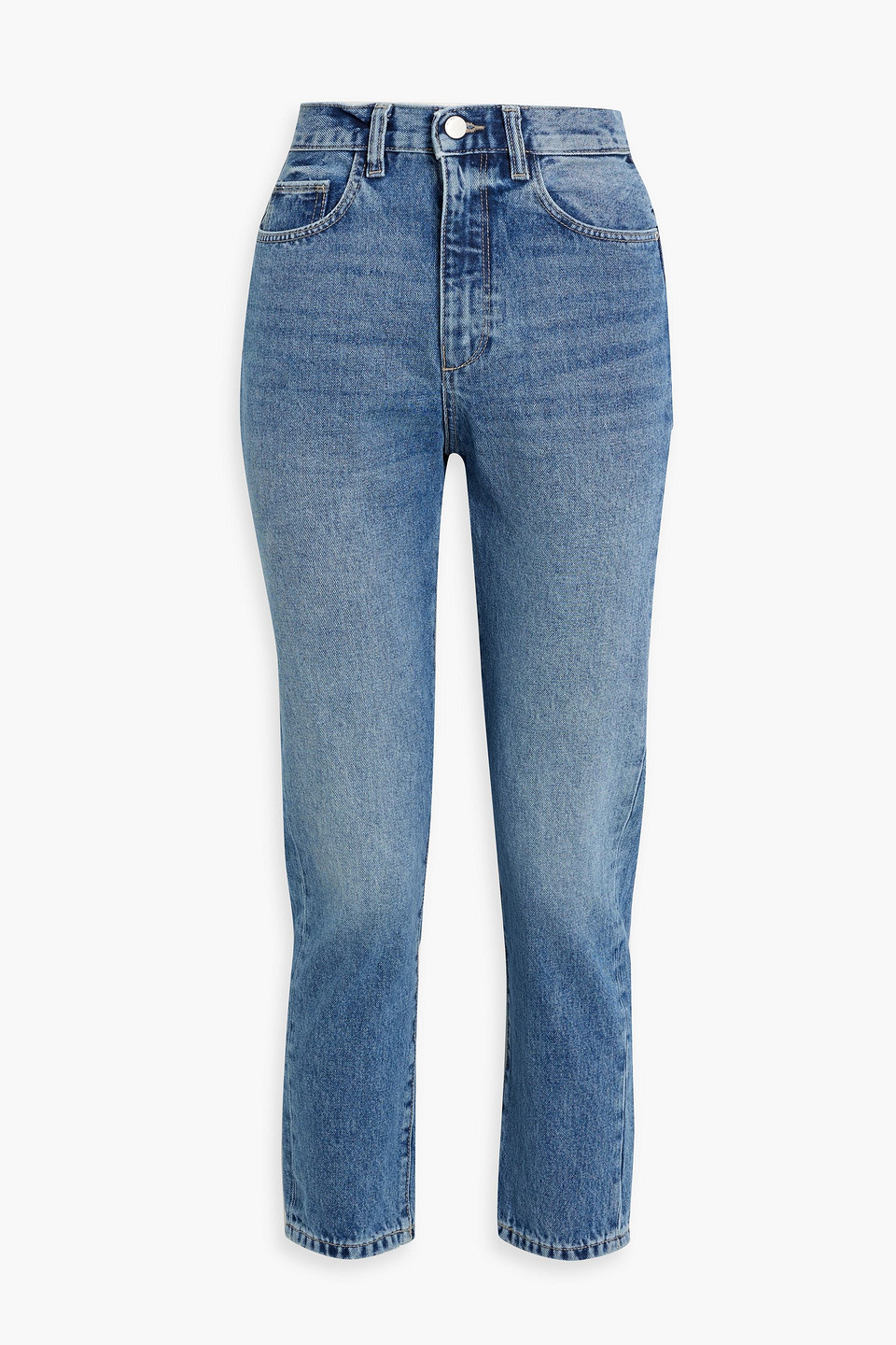 Lela high-rise skinny jeans