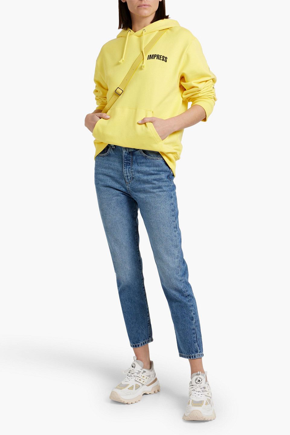 Shop Dl1961 Lela High-rise Skinny Jeans In Mid Denim