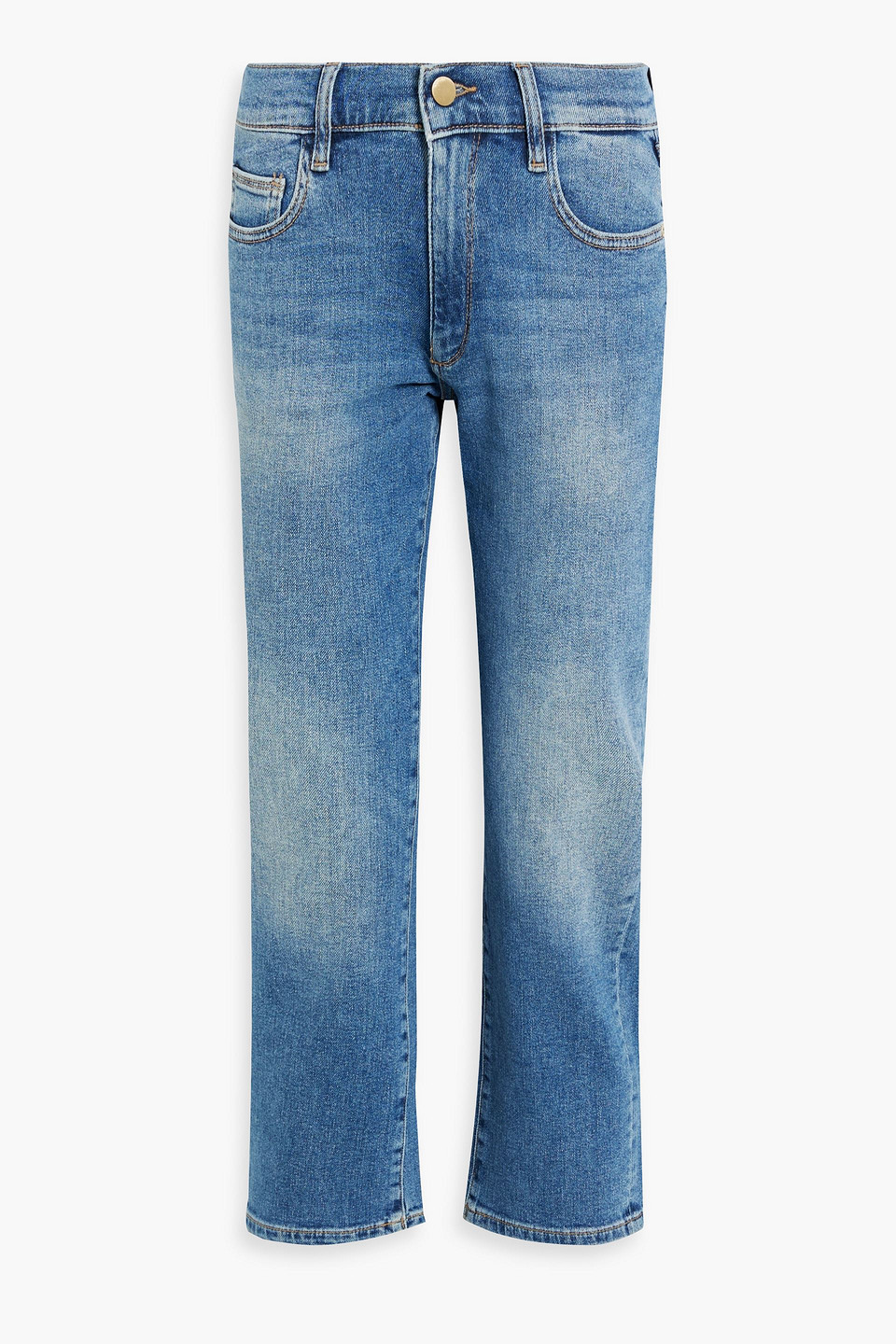 Riley cropped faded boyfriend jeans