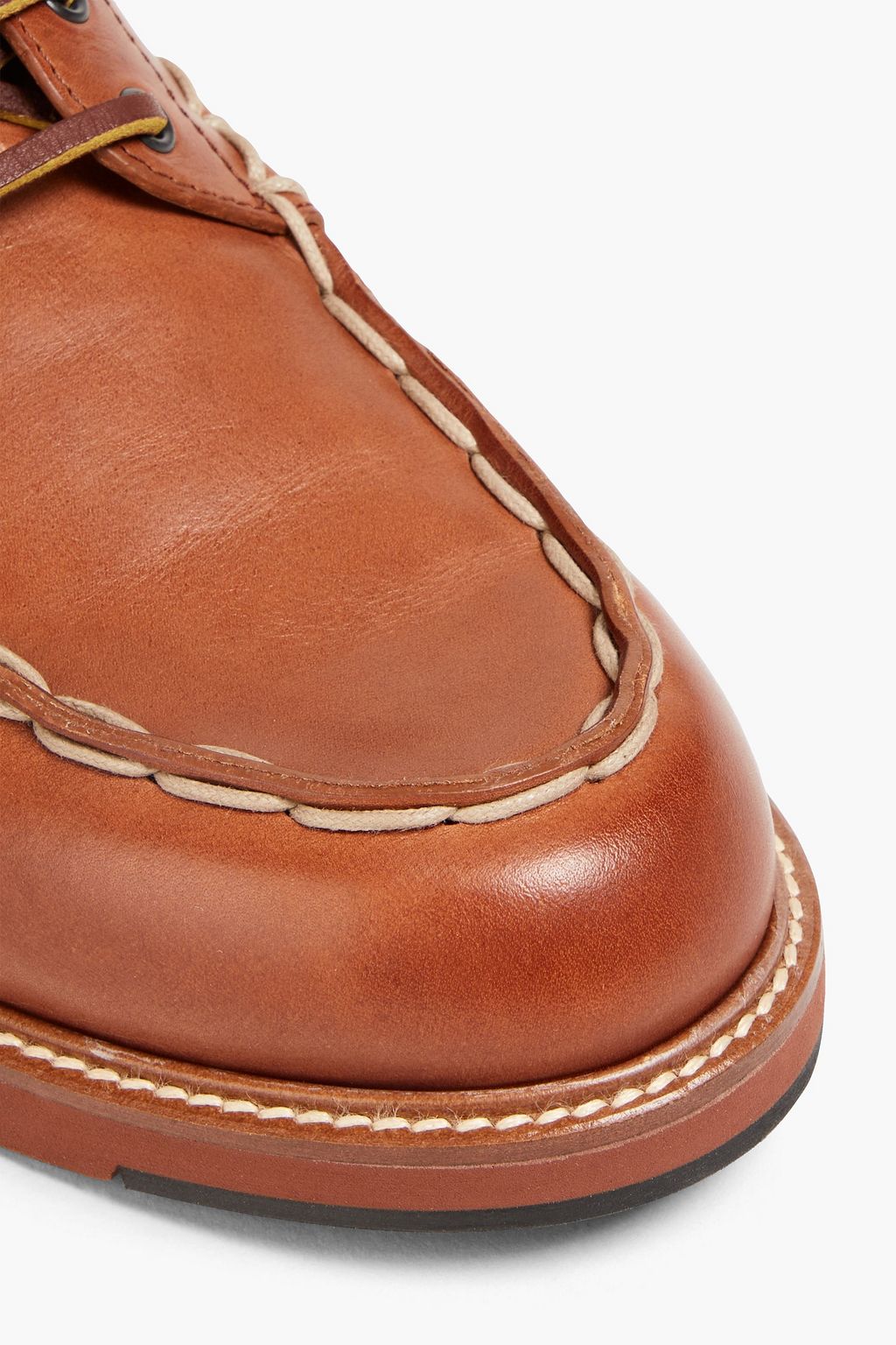 TOD'S Leather boat shoes