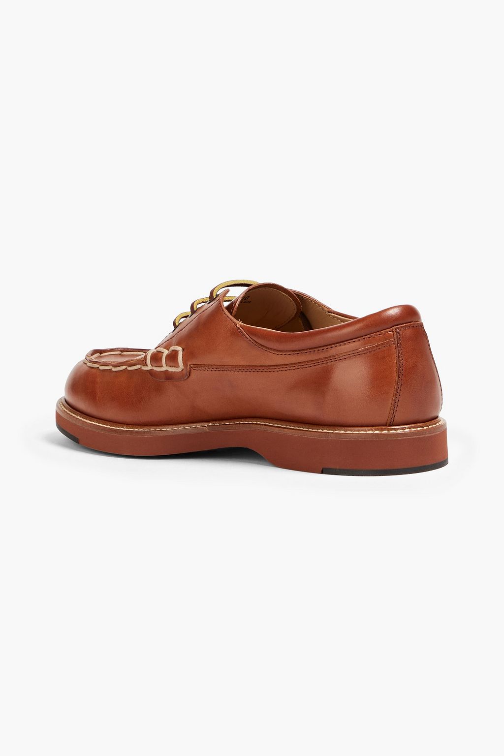 TOD'S Leather boat shoes