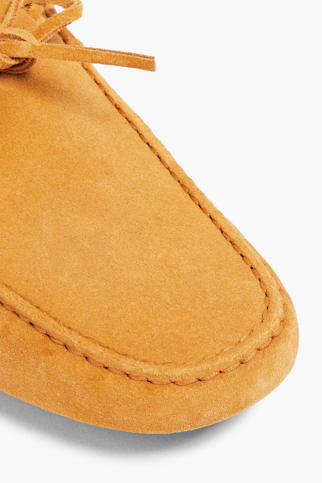 TOD'S حذاء قيادة من الجلد السويدي