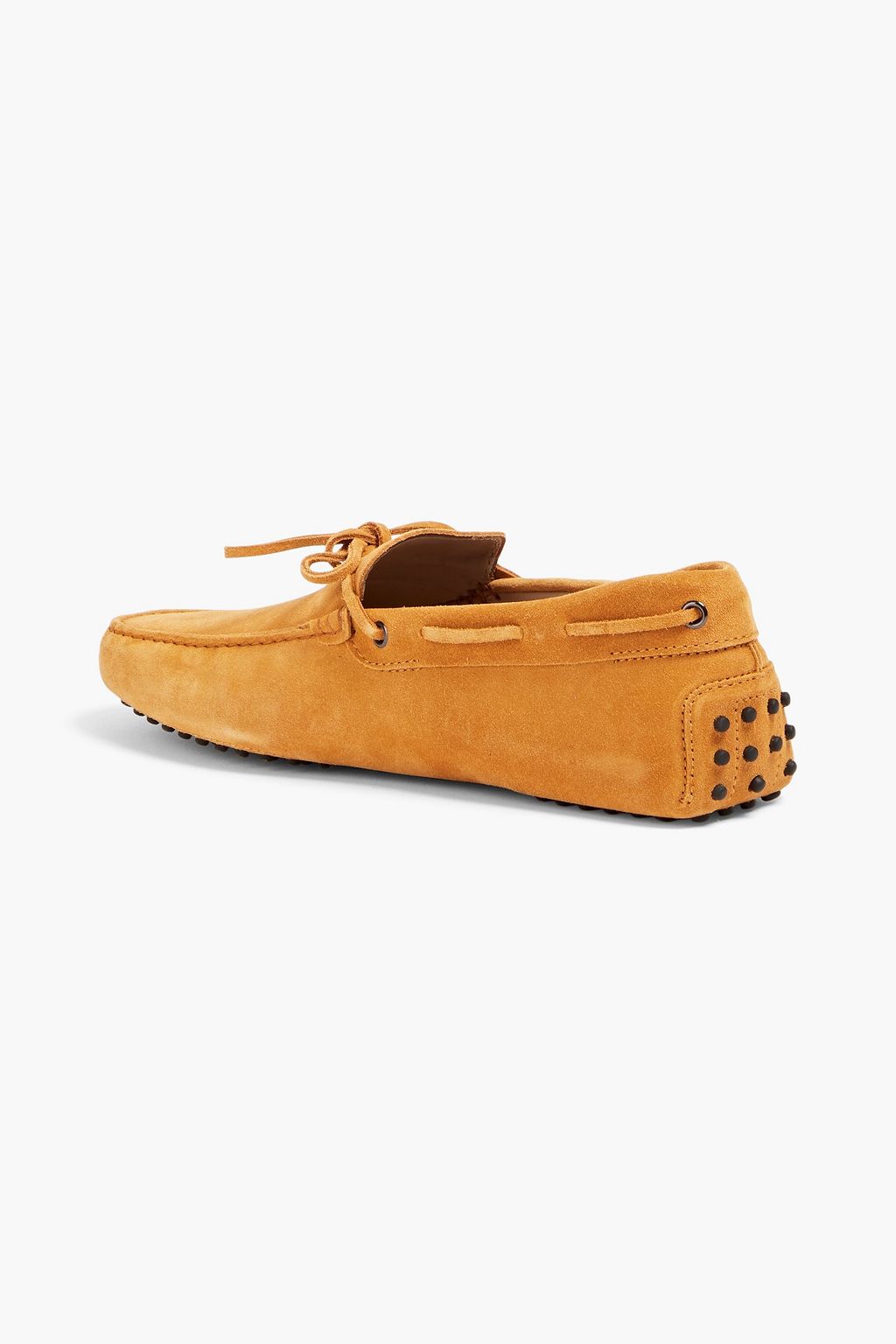 TOD'S حذاء قيادة من الجلد السويدي