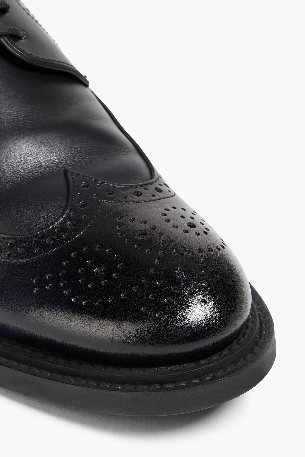 TOD'S Perforated leather brogues