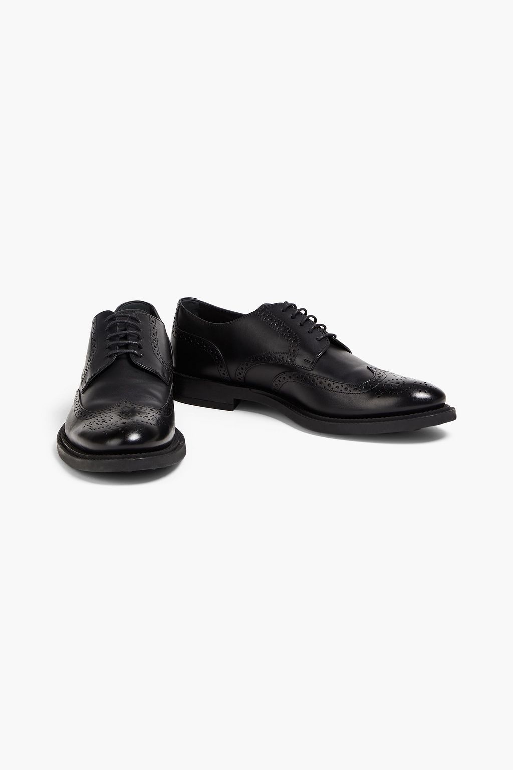 TOD'S Perforated leather brogues