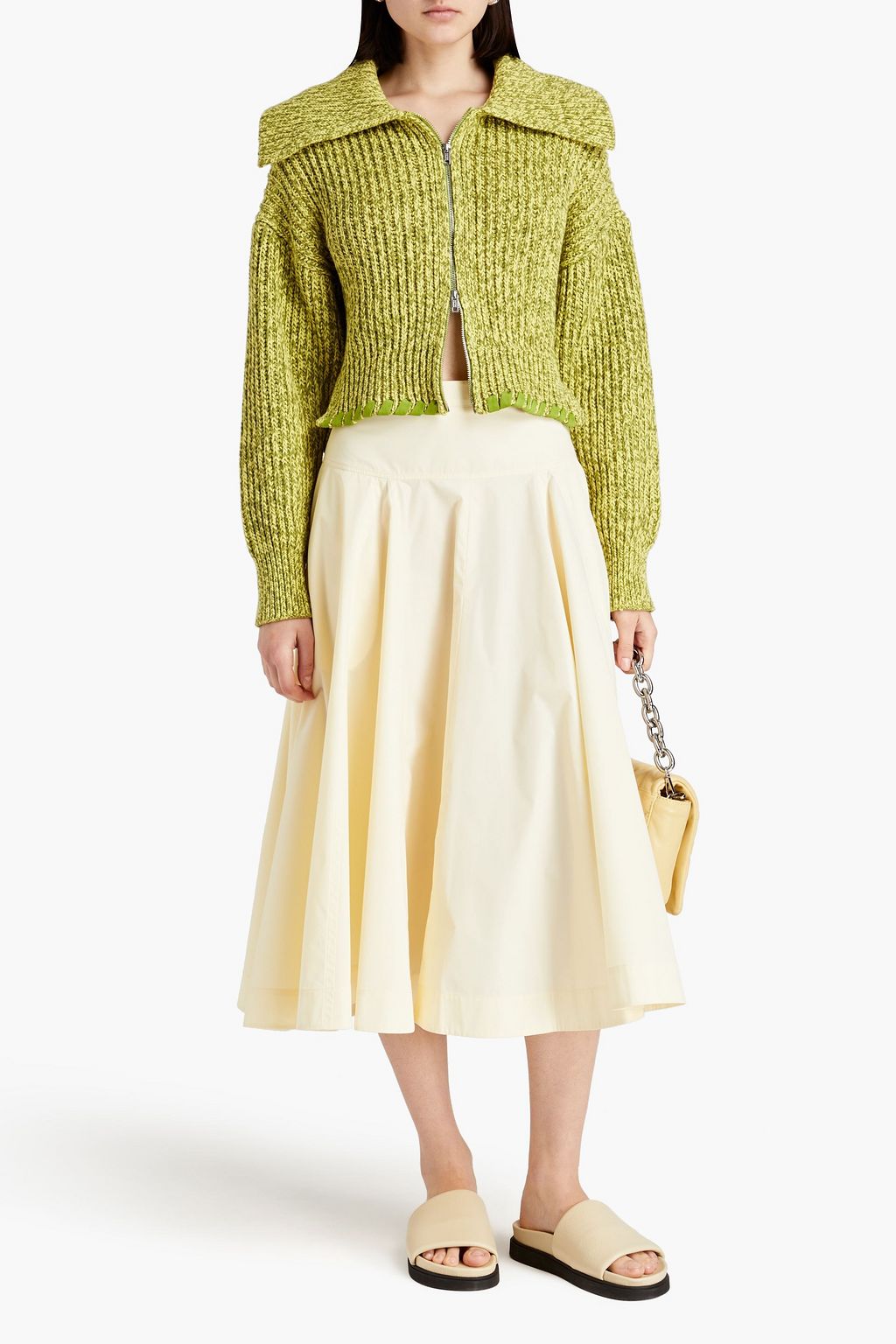 3.1 PHILLIP LIM Ribbed cotton cardigan