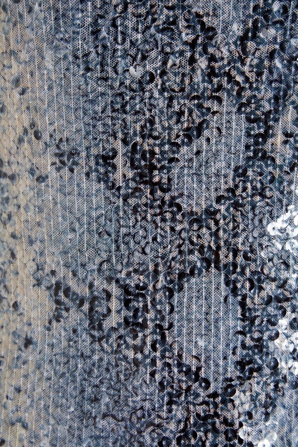 16ARLINGTON Luna sequined snake-print tulle gown