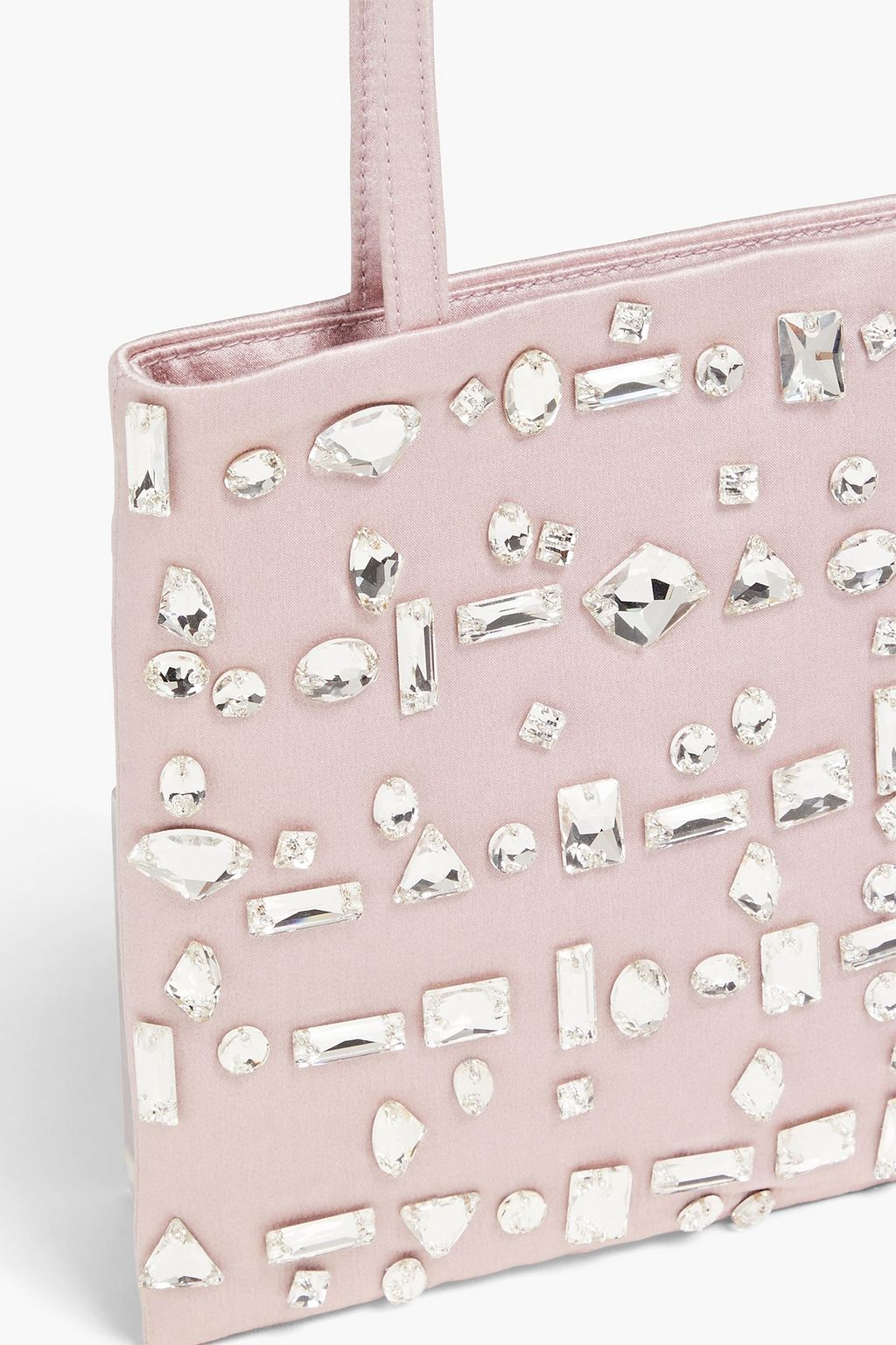 16ARLINGTON Suki crystal-embellished satin shoulder bag