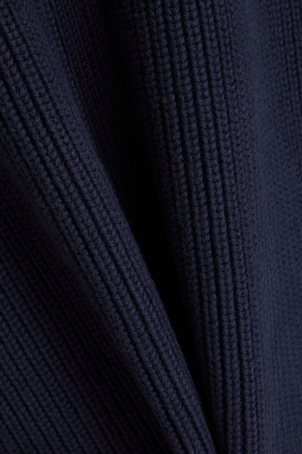 3.1 PHILLIP LIM 컷아웃 디테일 리브 코튼 스웨터