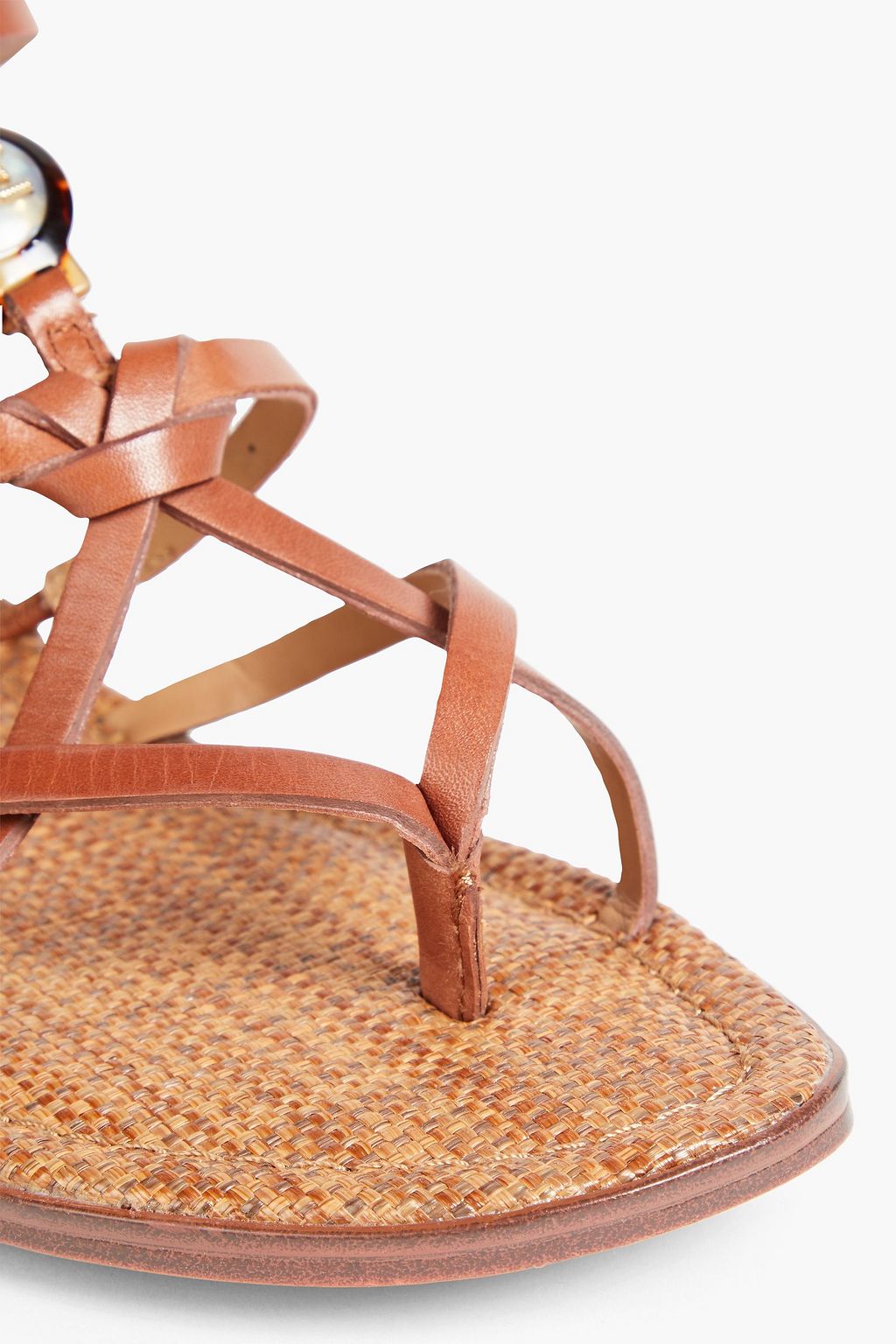 SAM EDELMAN صندل مصنوع من الجلد بتصميم مزركش