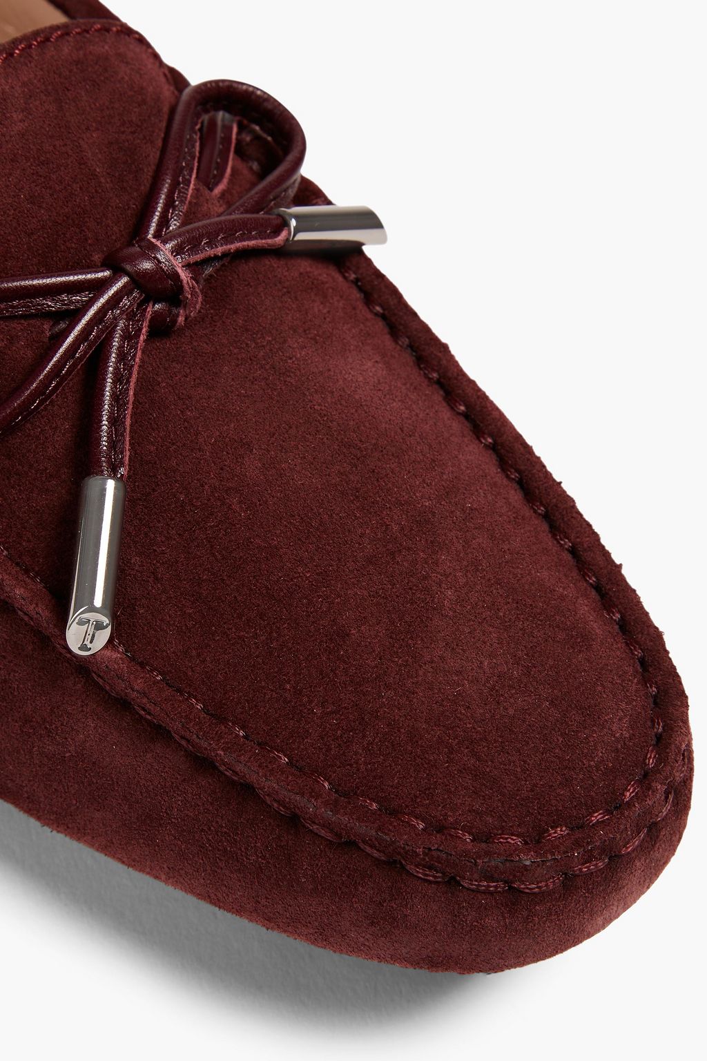 TOD'S حذاء لوفر ’هيفين لاسيتو’ من الجلد السويدي