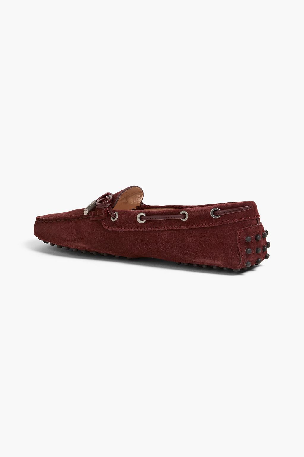 TOD'S حذاء لوفر ’هيفين لاسيتو’ من الجلد السويدي