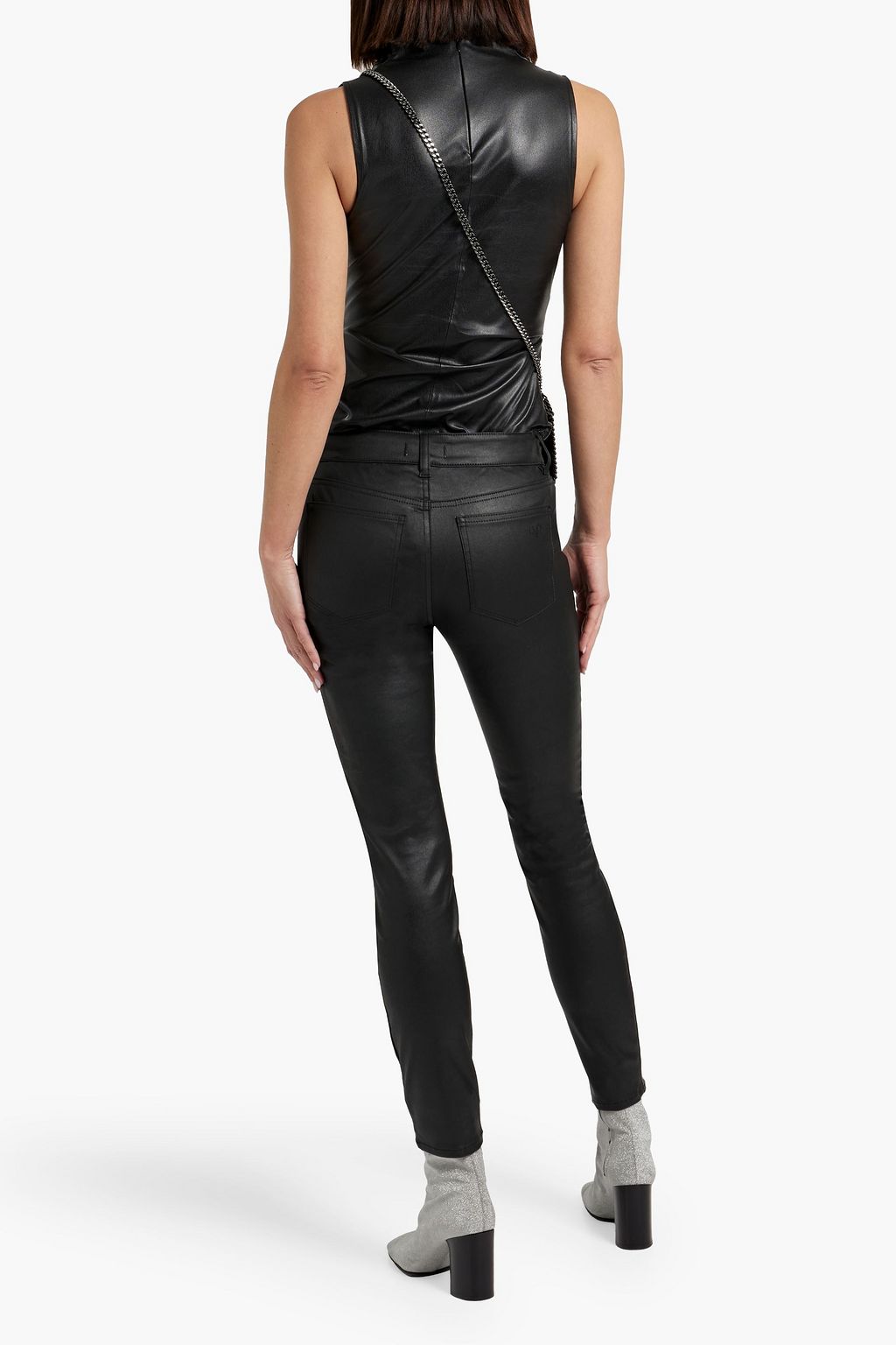 DL1961 Florence leather skinny pants