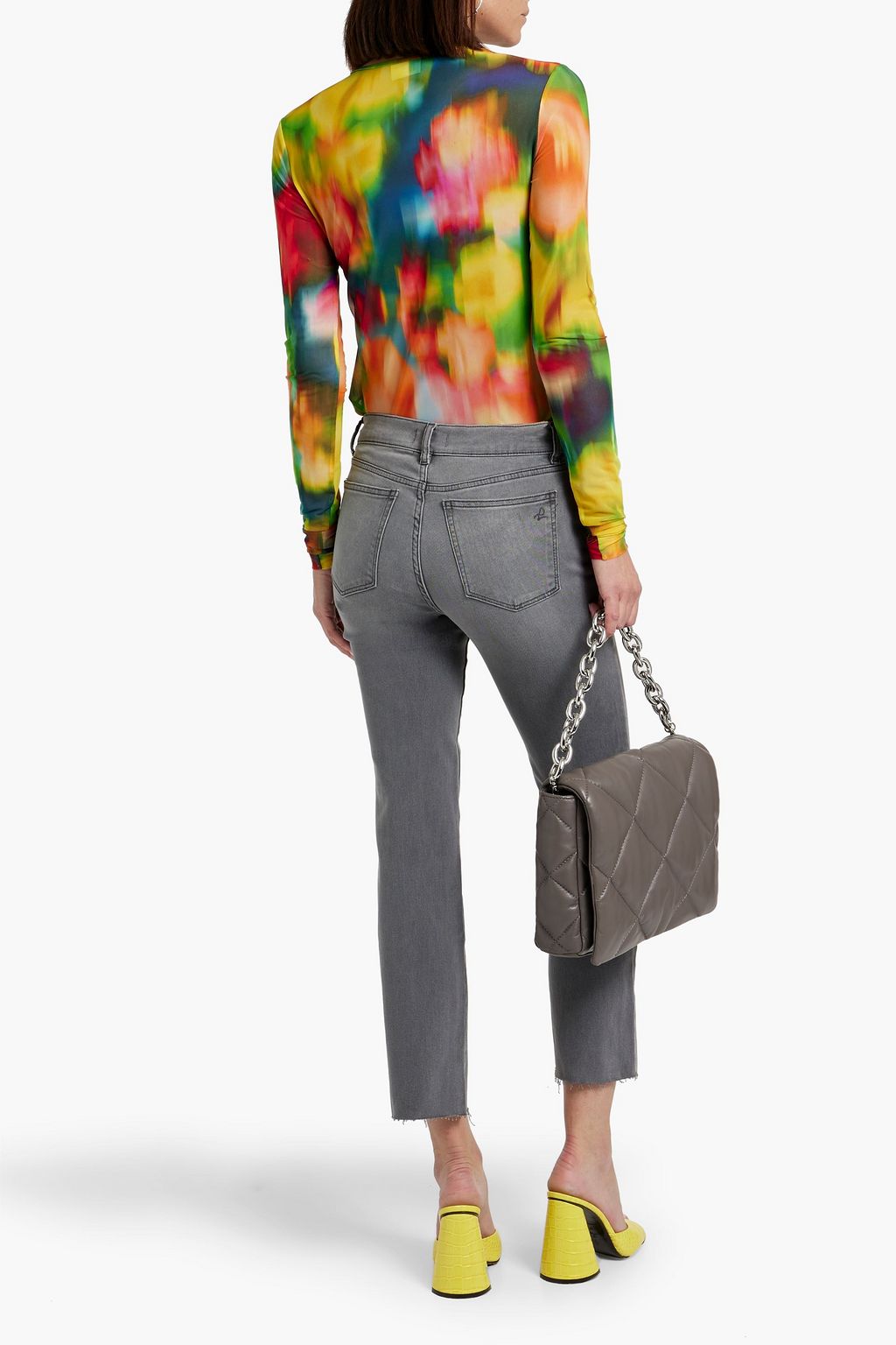 DL1961 Mara cropped mid-rise straight-leg jeans