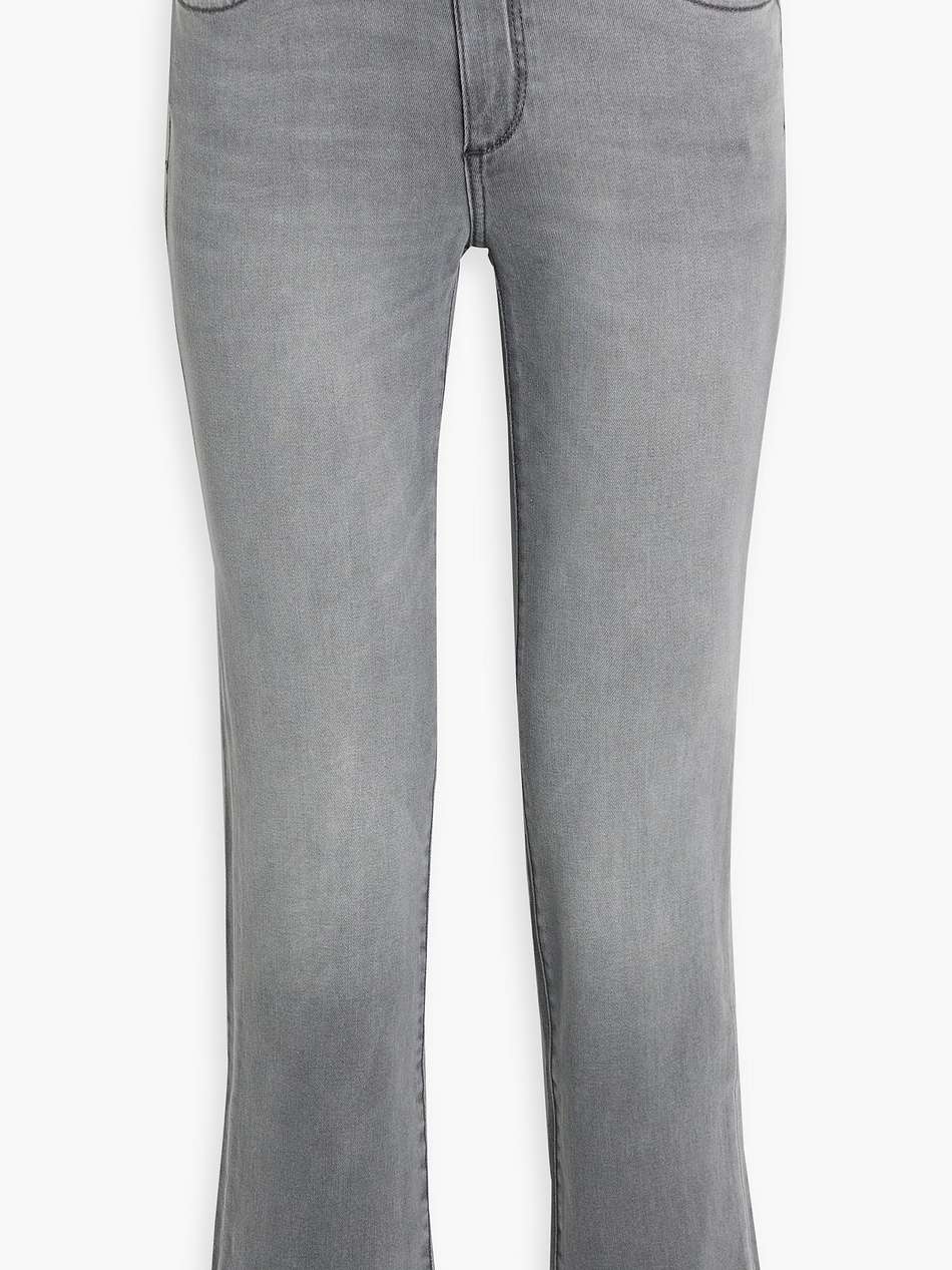mara cropped mid-rise straight-leg jeans