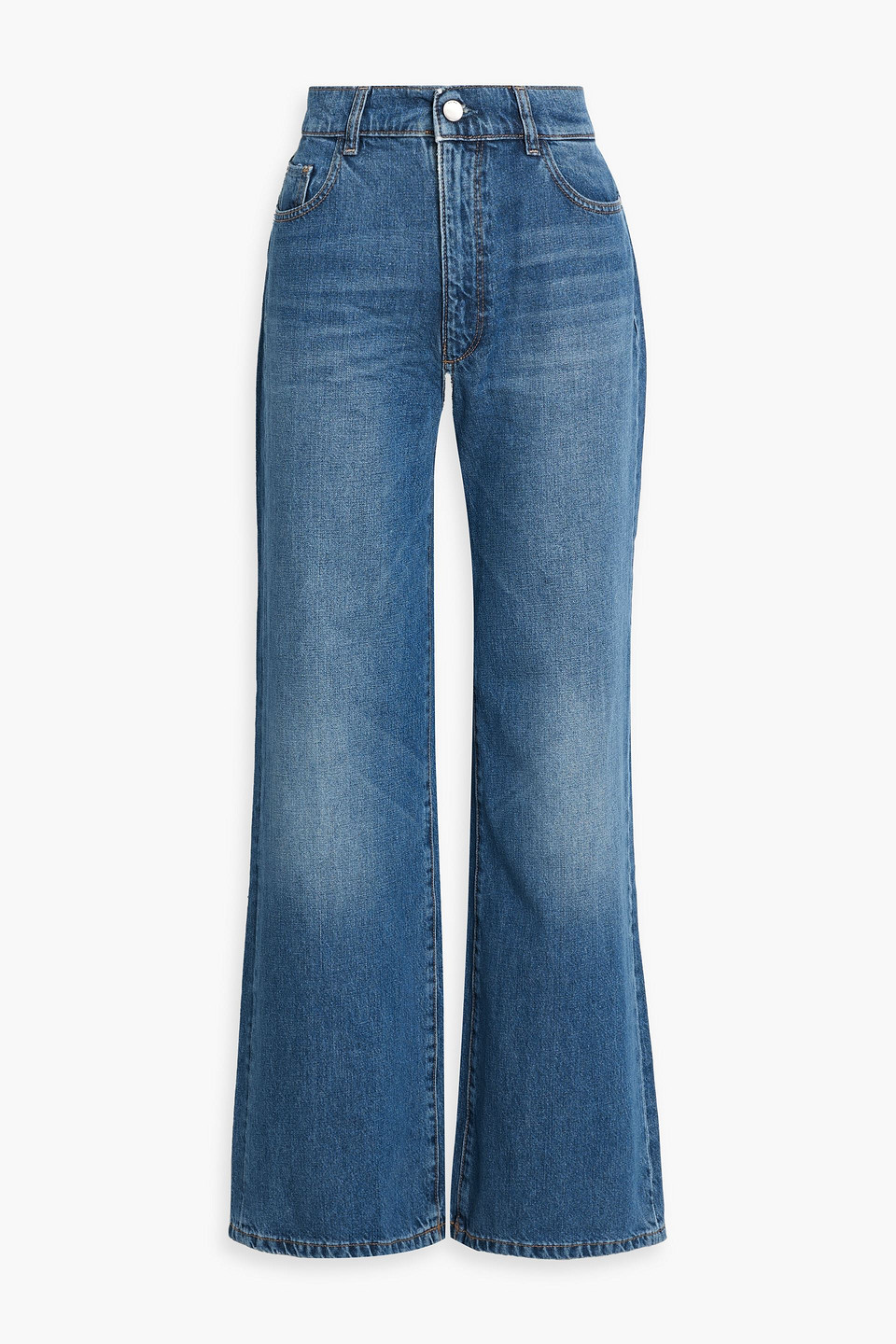 Hepburn high-rise wide-leg jeans