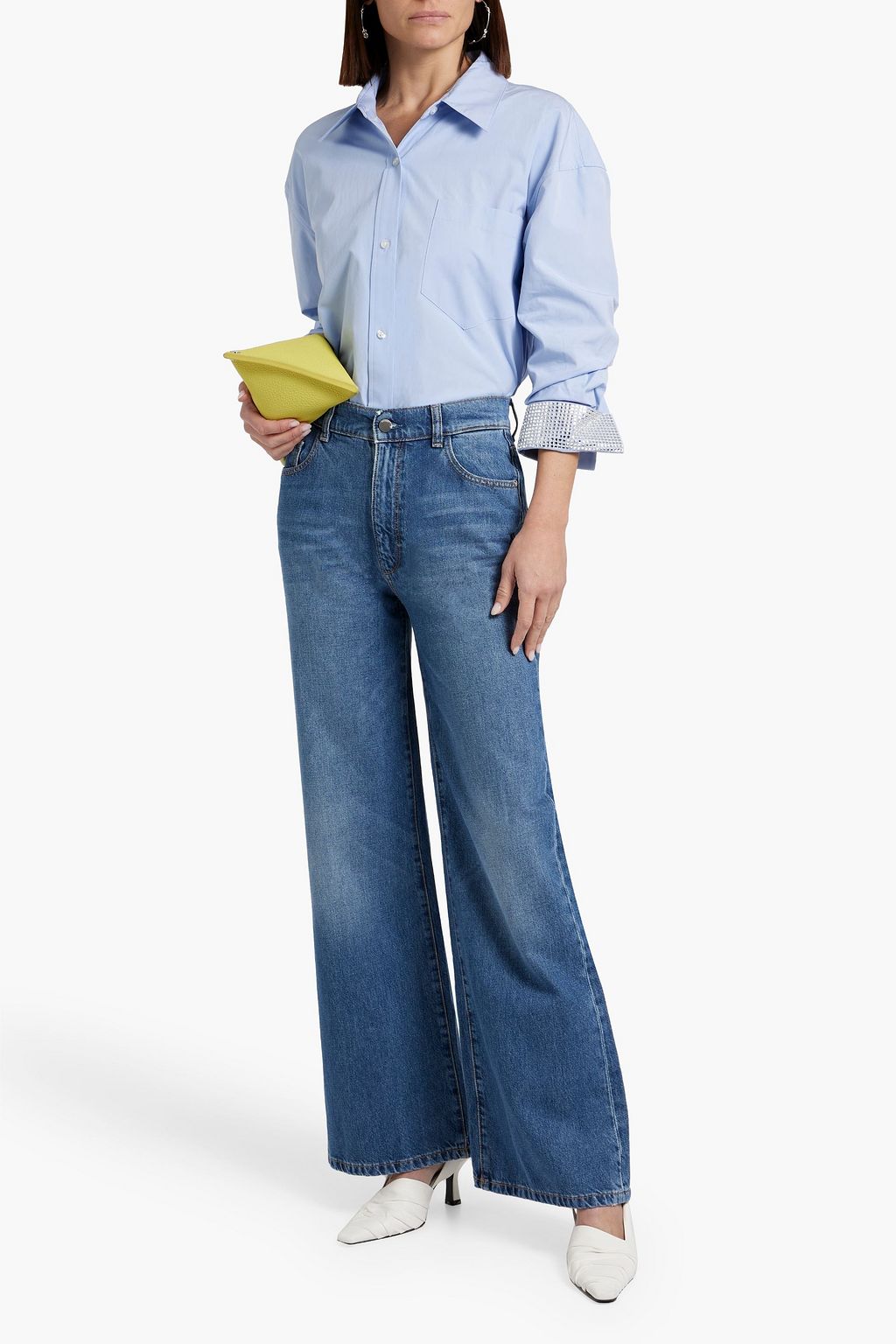 DL1961 Hepburn high-rise wide-leg jeans