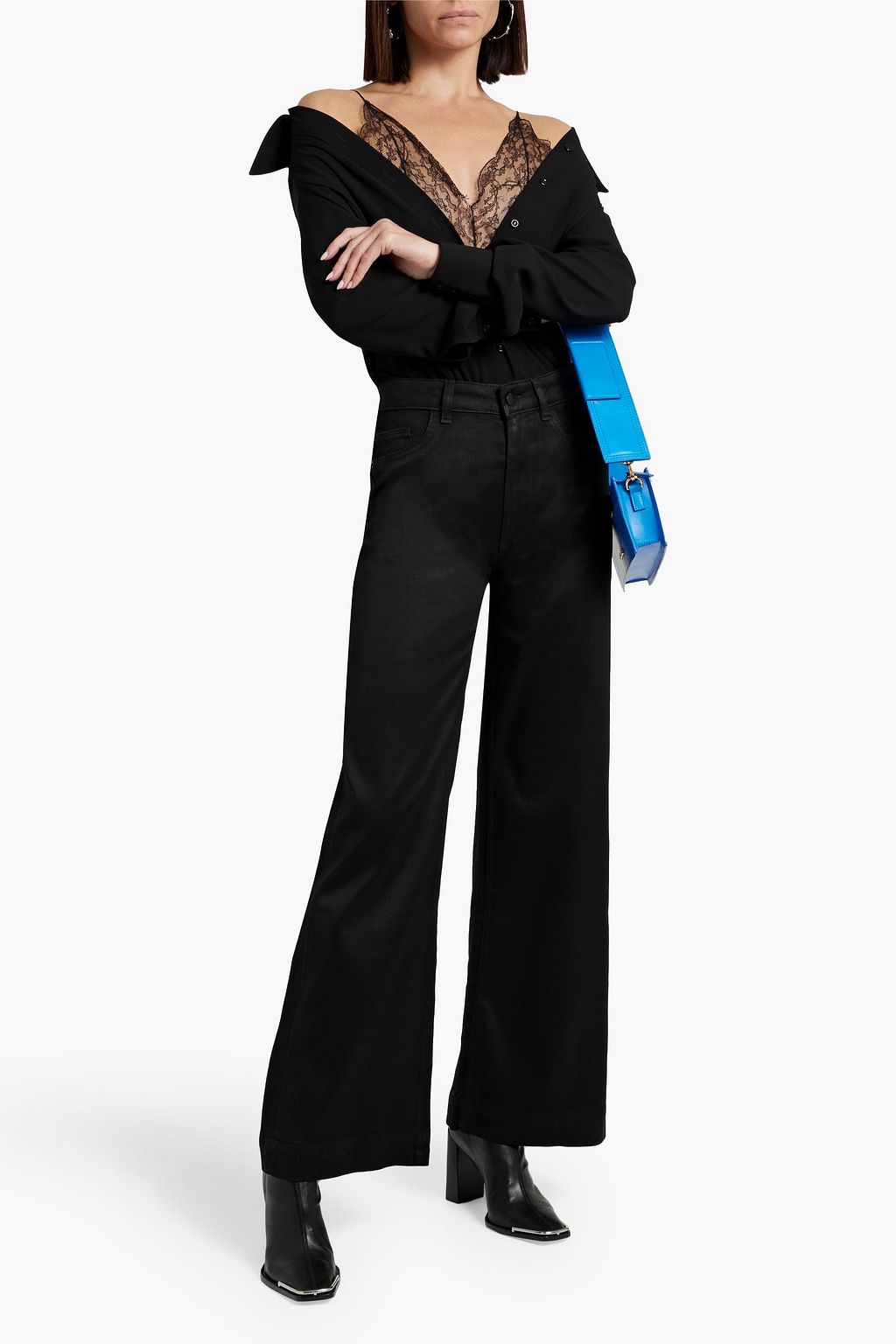 DL1961 Hepburn high-rise wide-leg jeans