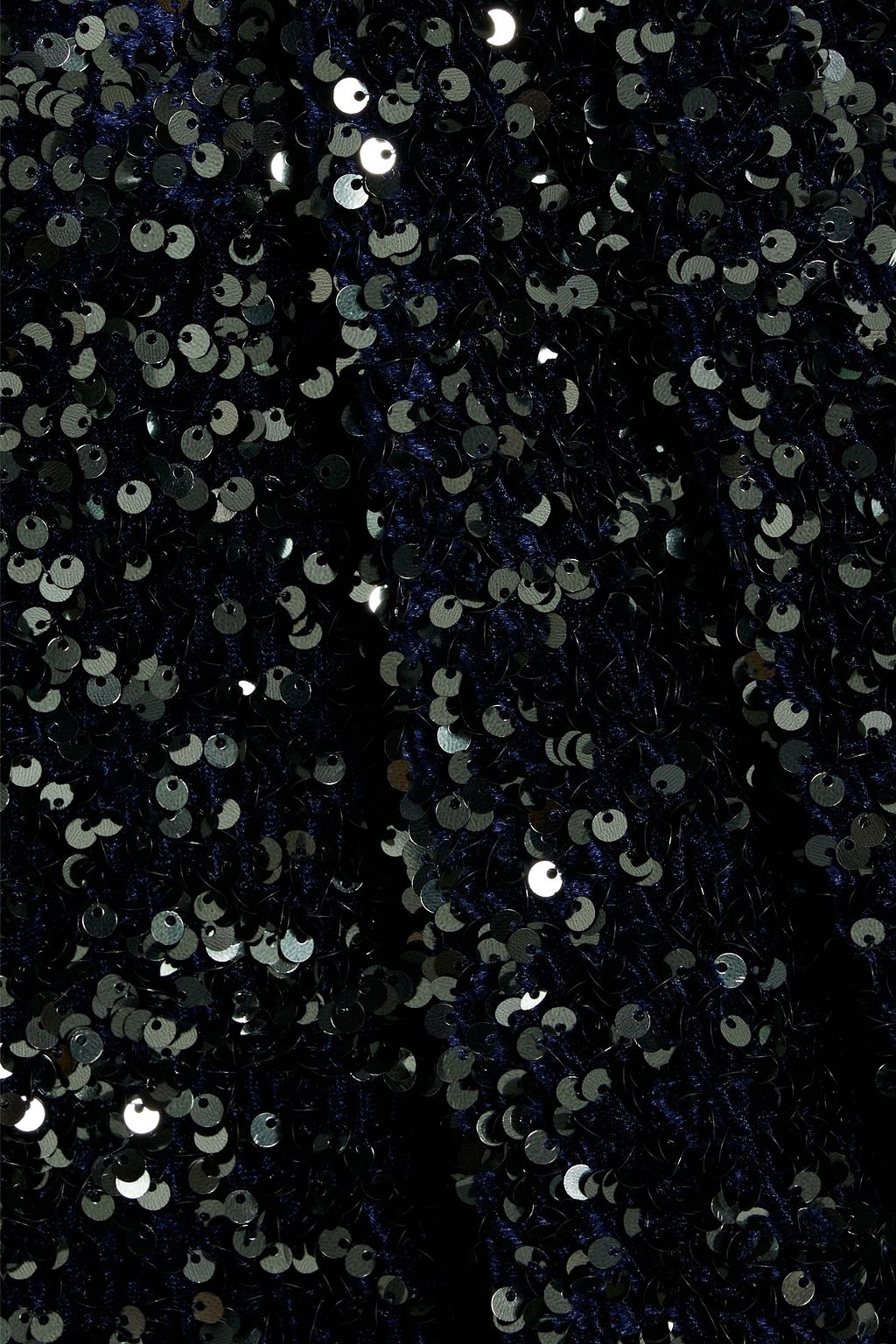 BADGLEY MISCHKA Sequined velvet dress