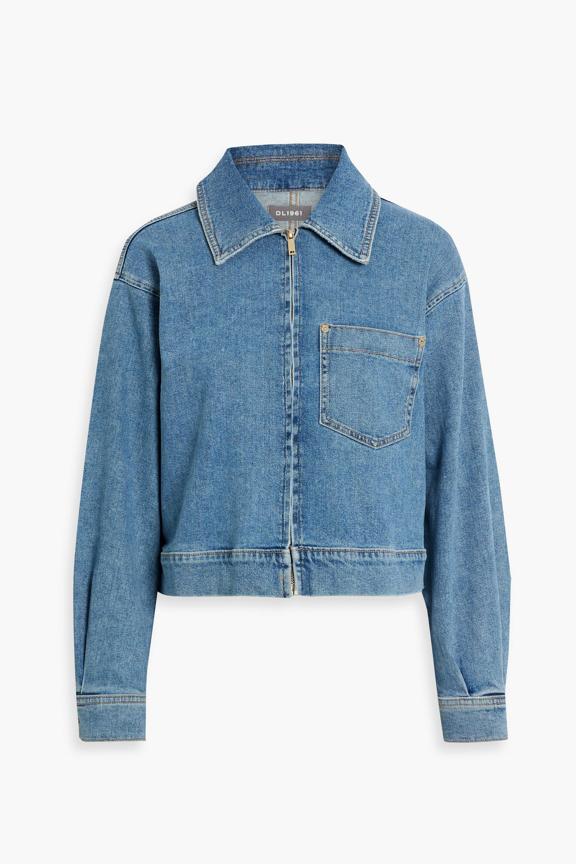 DL1961 Tilda cropped denim jacket