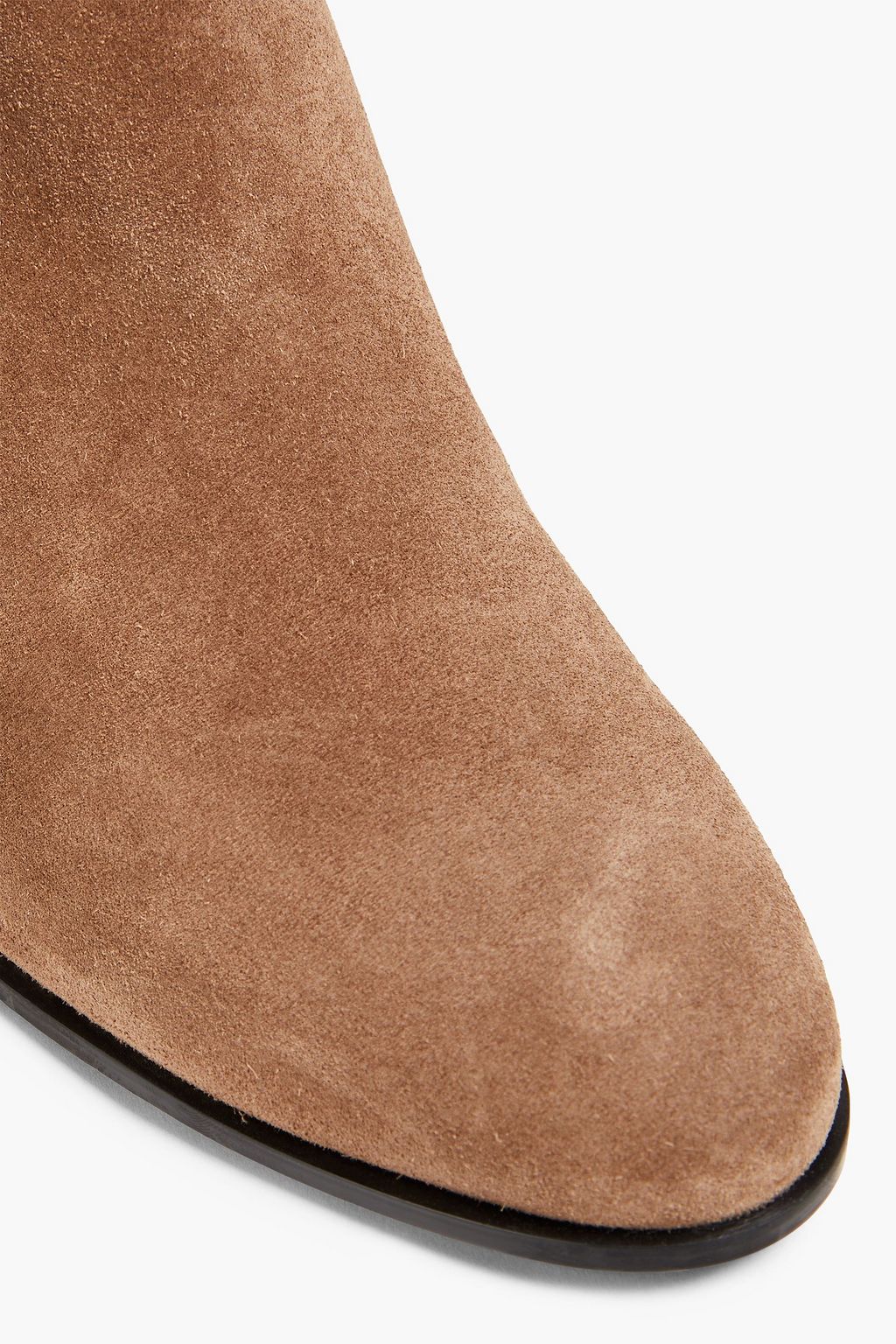 TOD'S Two-tone suede ankle boots