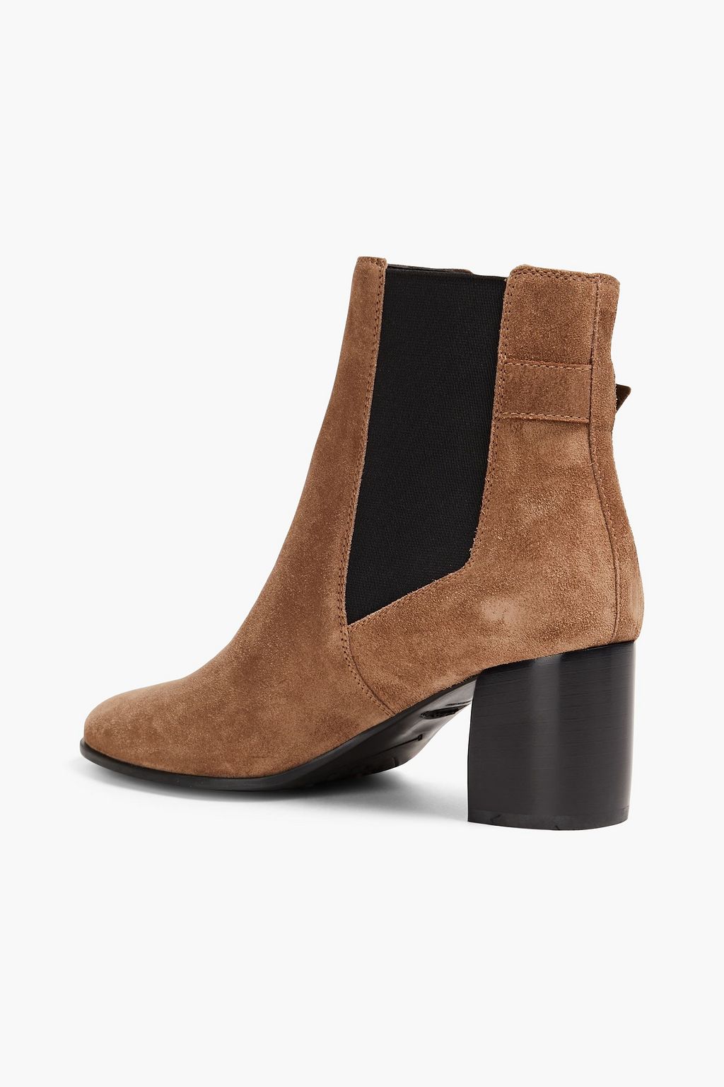 TOD'S Two-tone suede ankle boots