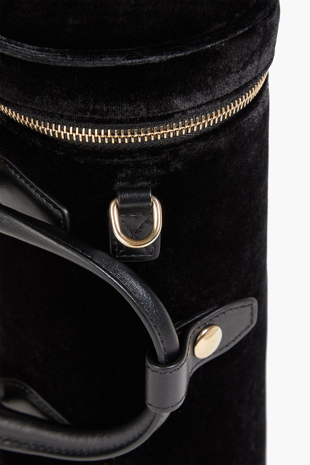 ROGER VIVIER Embellished velvet tote