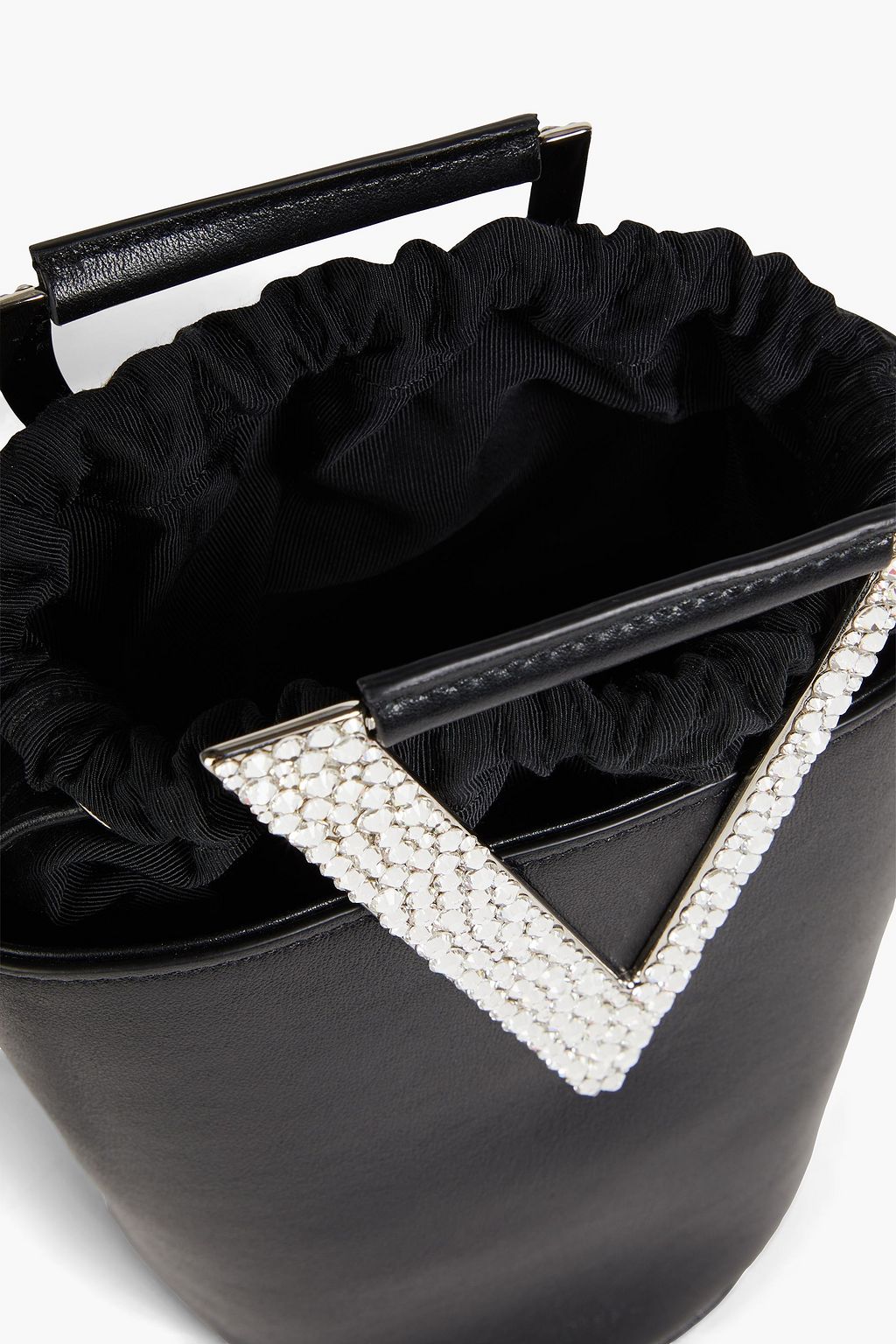 ROGER VIVIER RV レザー バケットバッグ