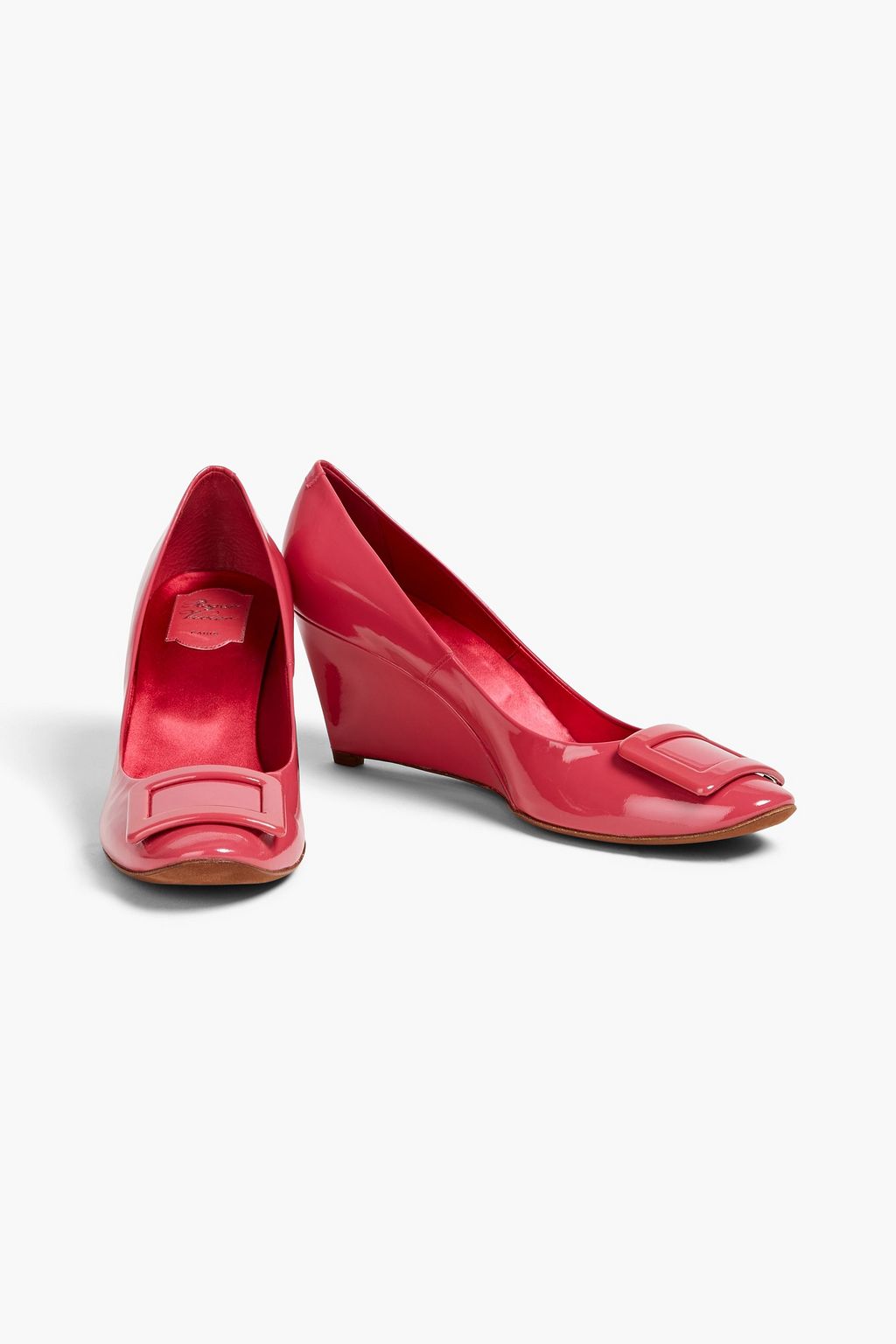 ROGER VIVIER パテントレザー パンプス
